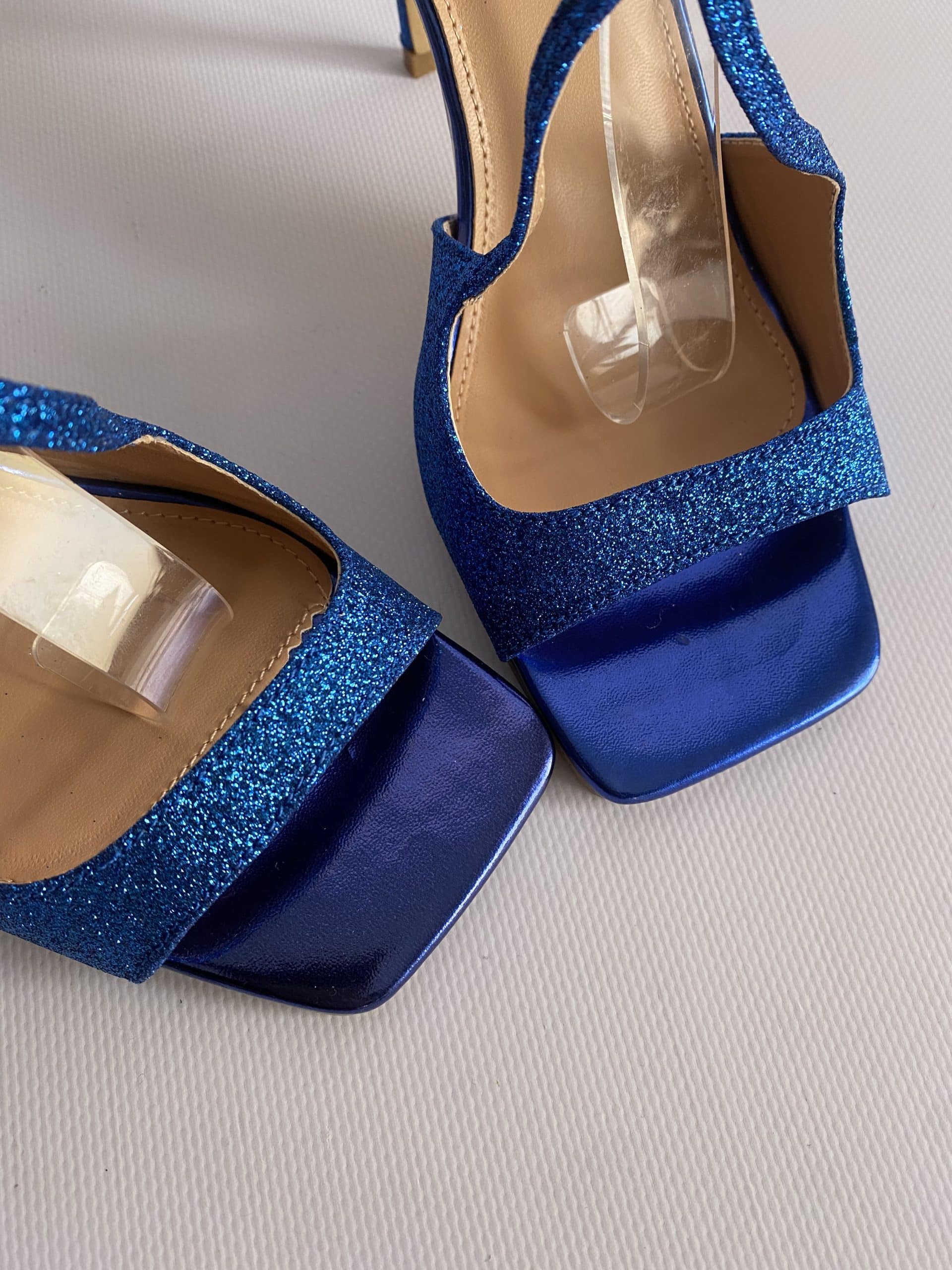 Sandali Sally Glitter  - Blu