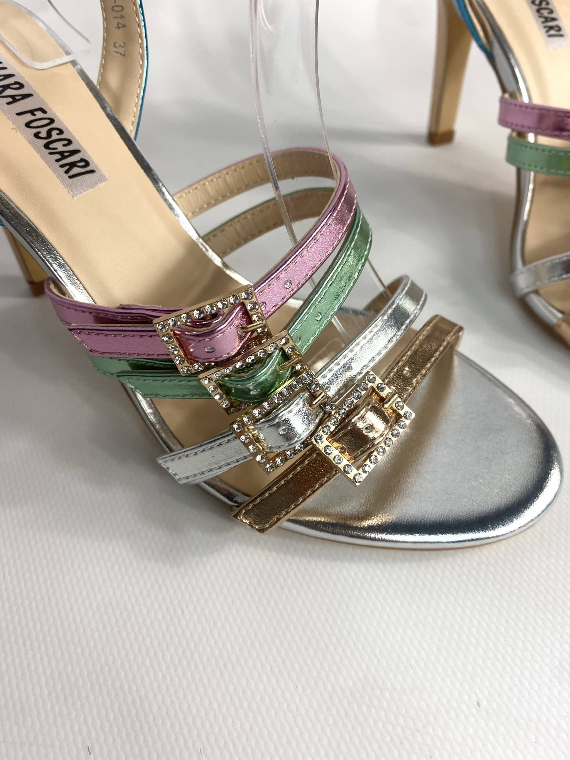 Sandali Tiffany - Multicolor / Argento