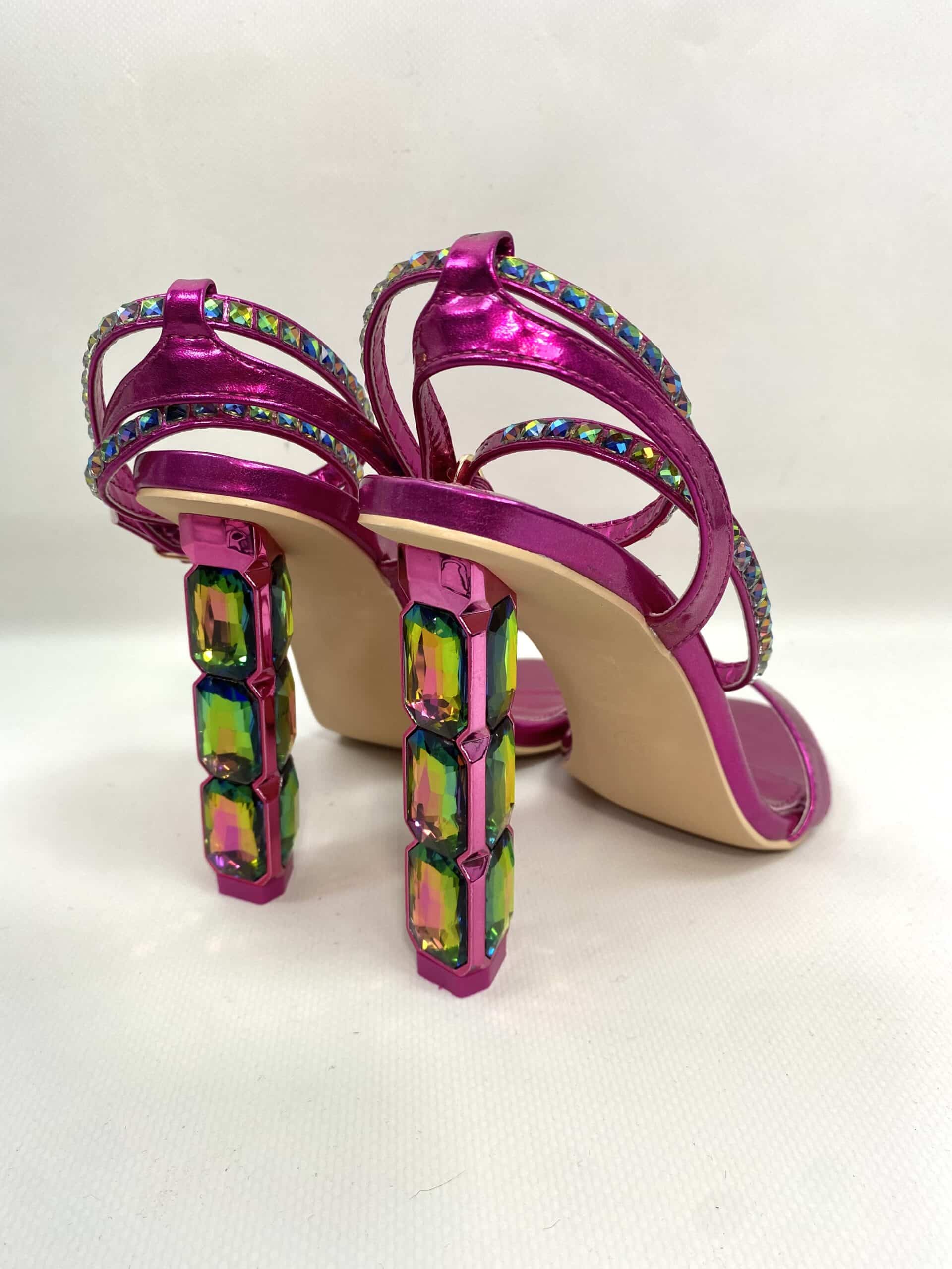 Sandali Luxury - Fucsia