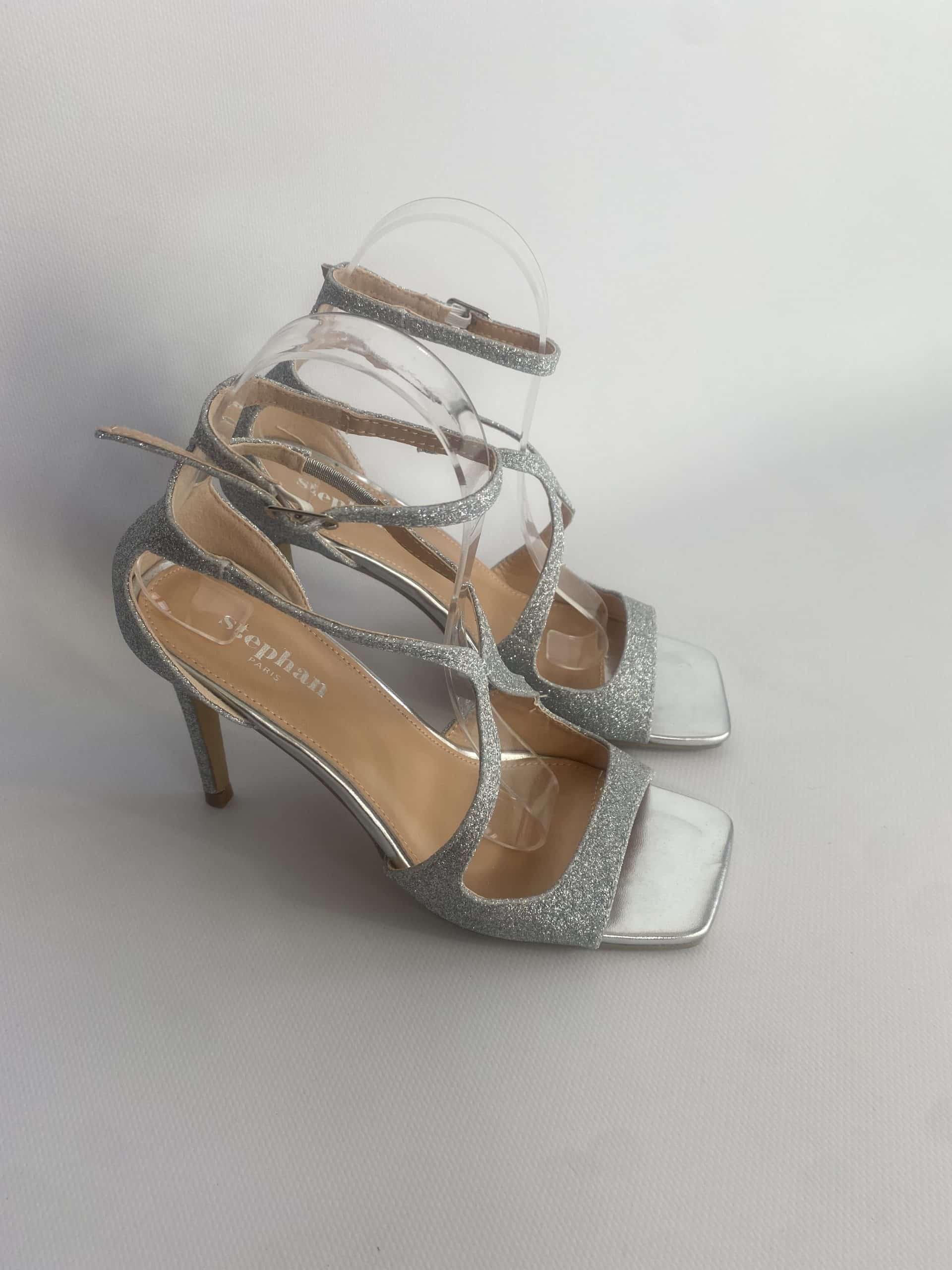 Sandali Sally Glitter  - Argento