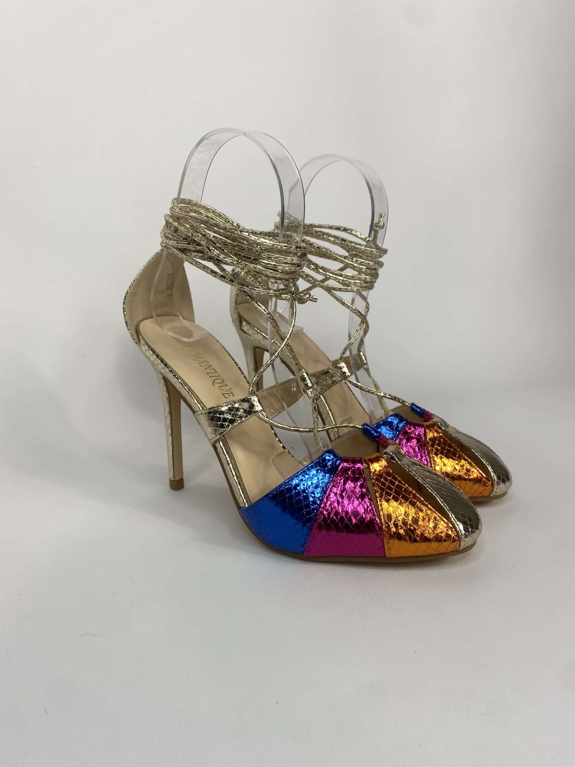 Sandali Miley Alla Schiava  - Multicolor / Oro