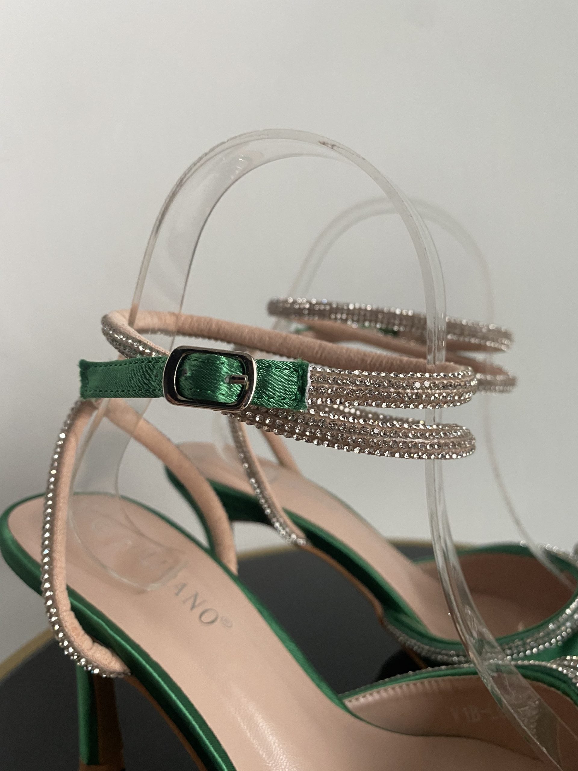 Decollete Diamond 8 - Satin Verde