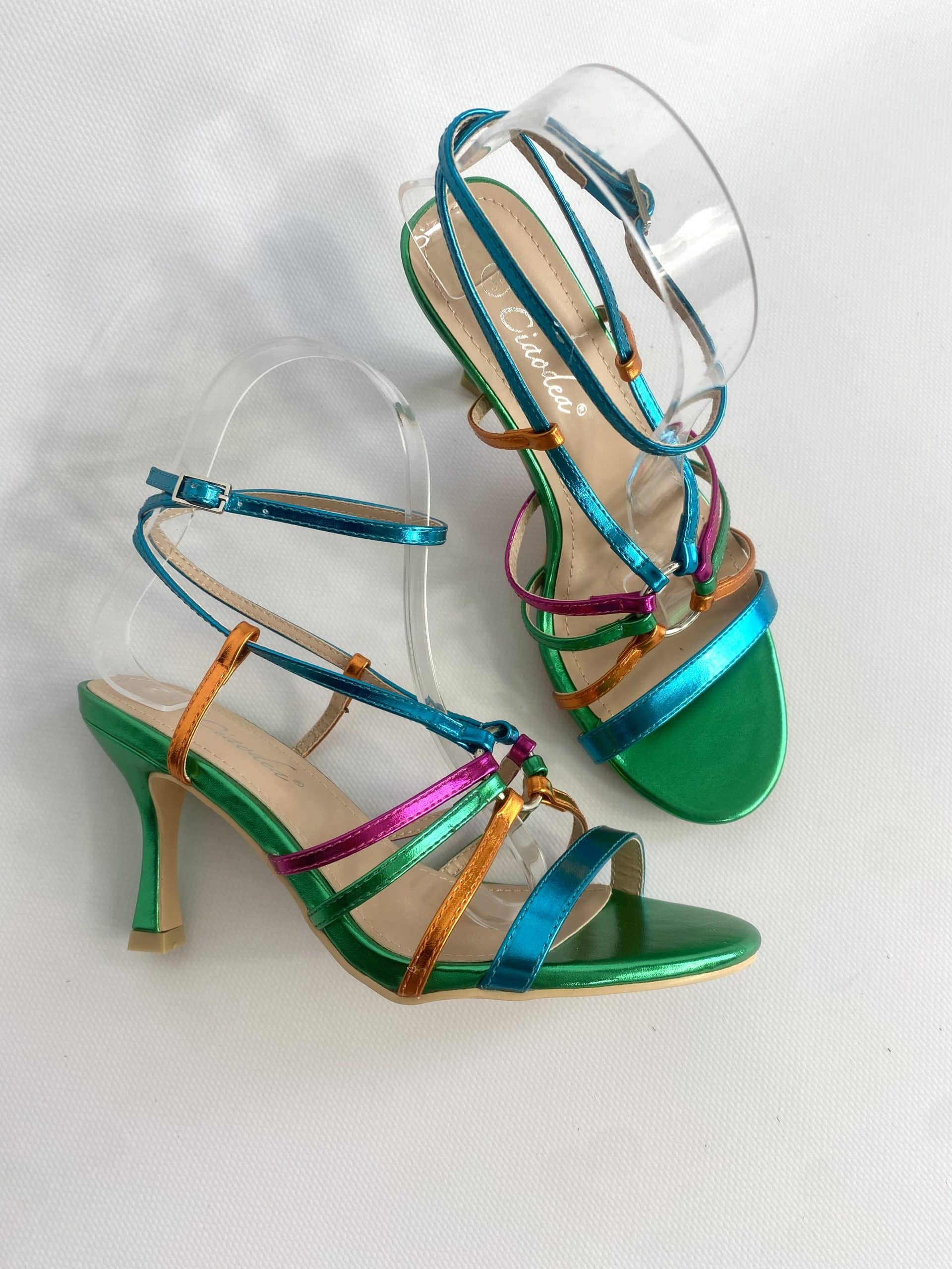 Sandali Ring - Multicolor / Verde.