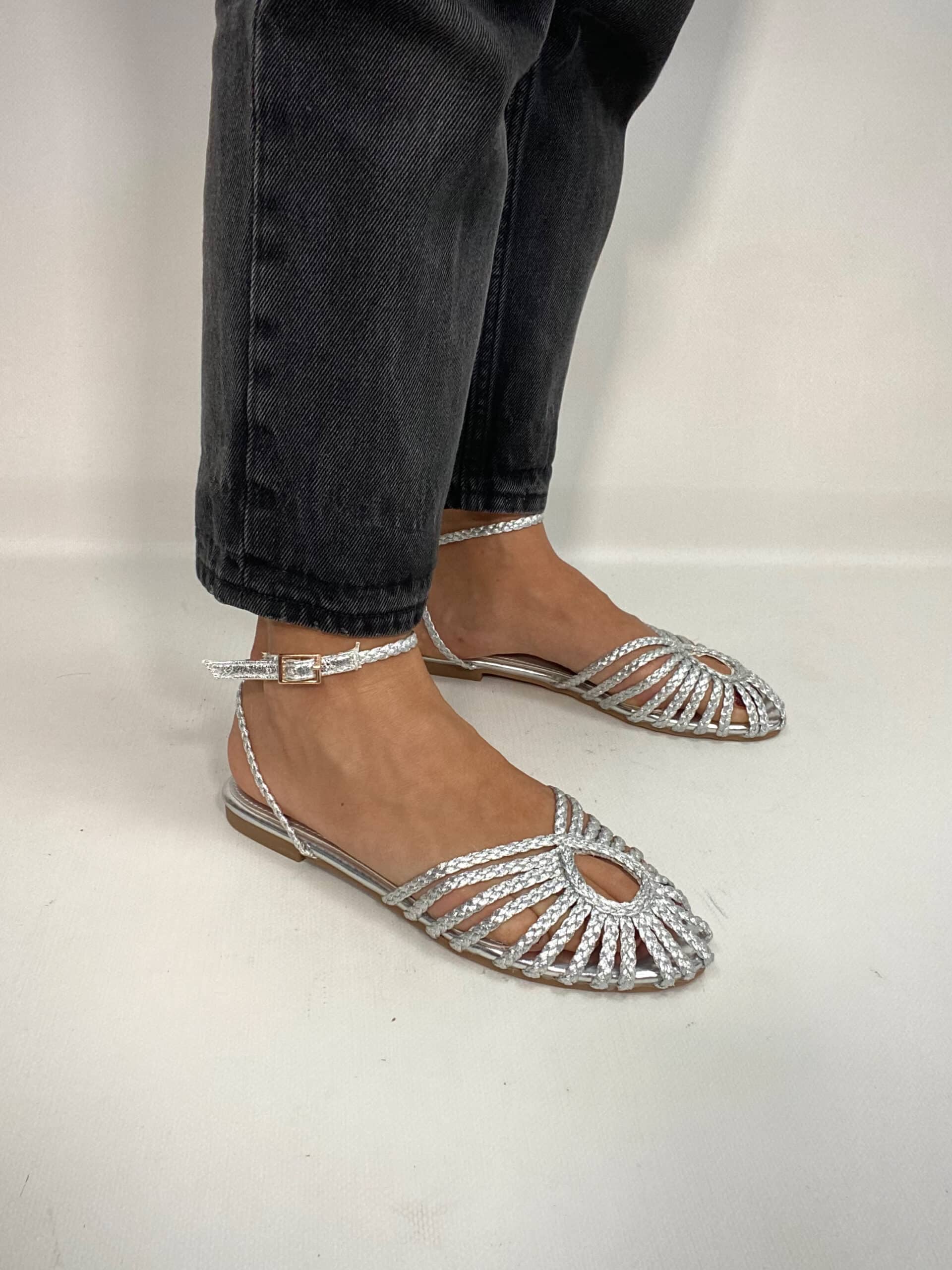 Sandali Tango Baby Flat - Argento