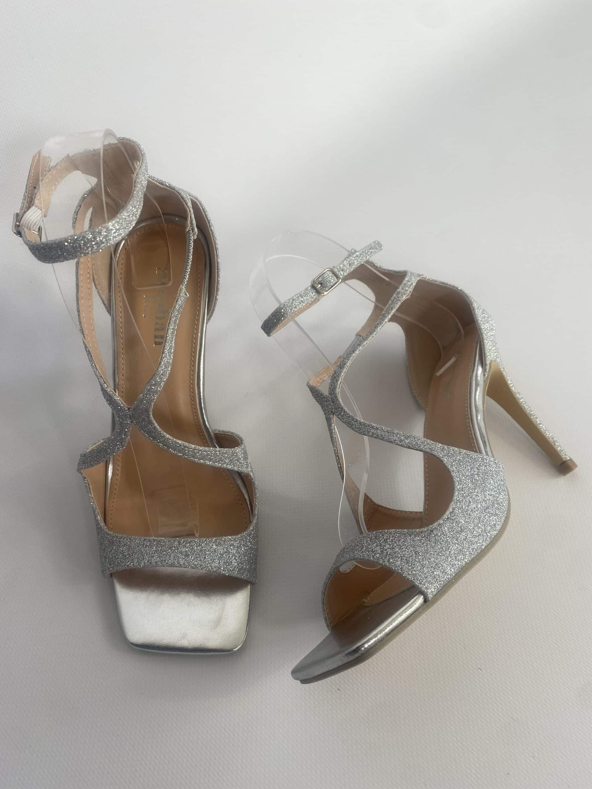 Sandali Sally Glitter  - Argento