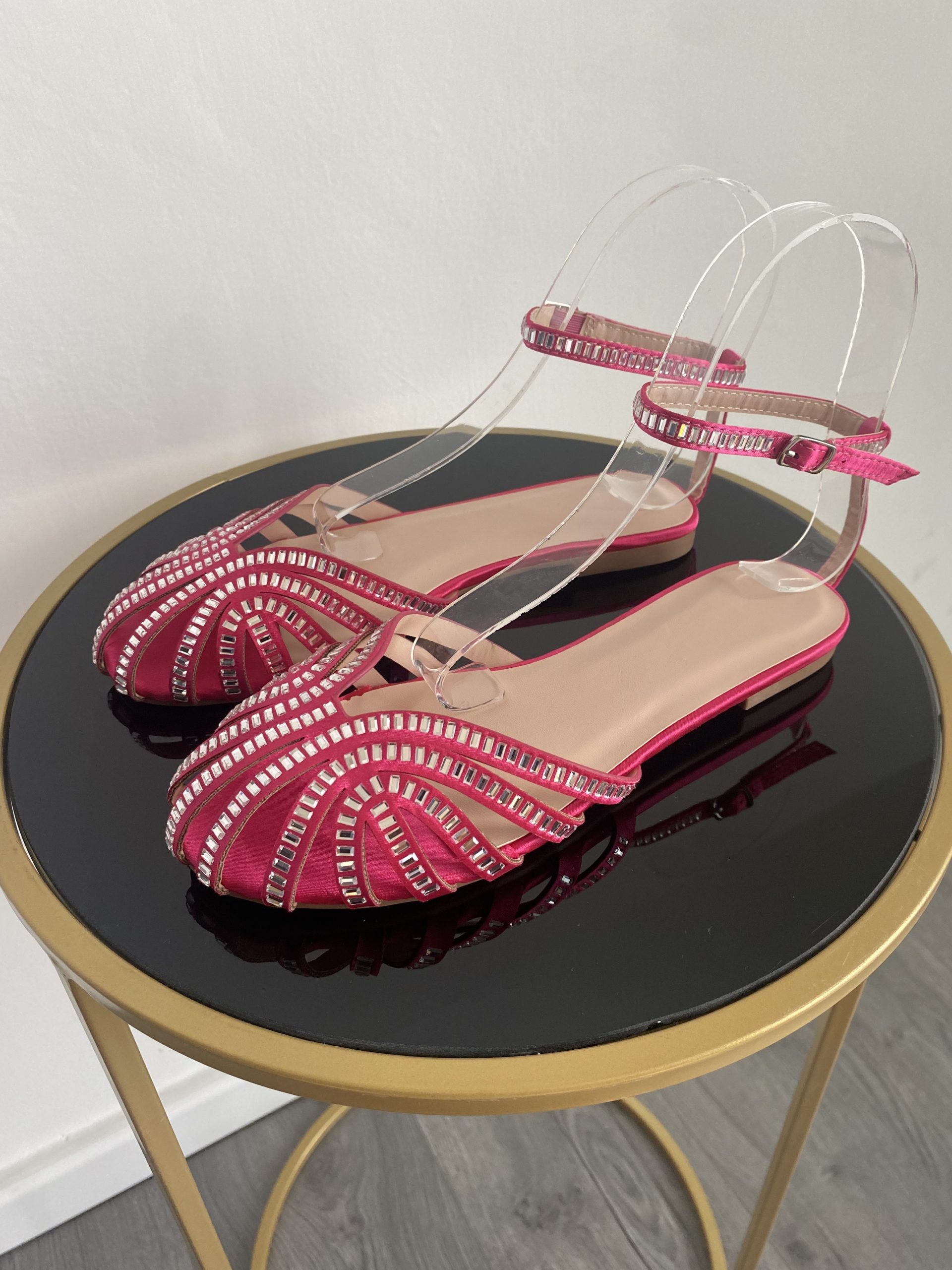 Sandali Tango Lover Shine Flat - Fucsia