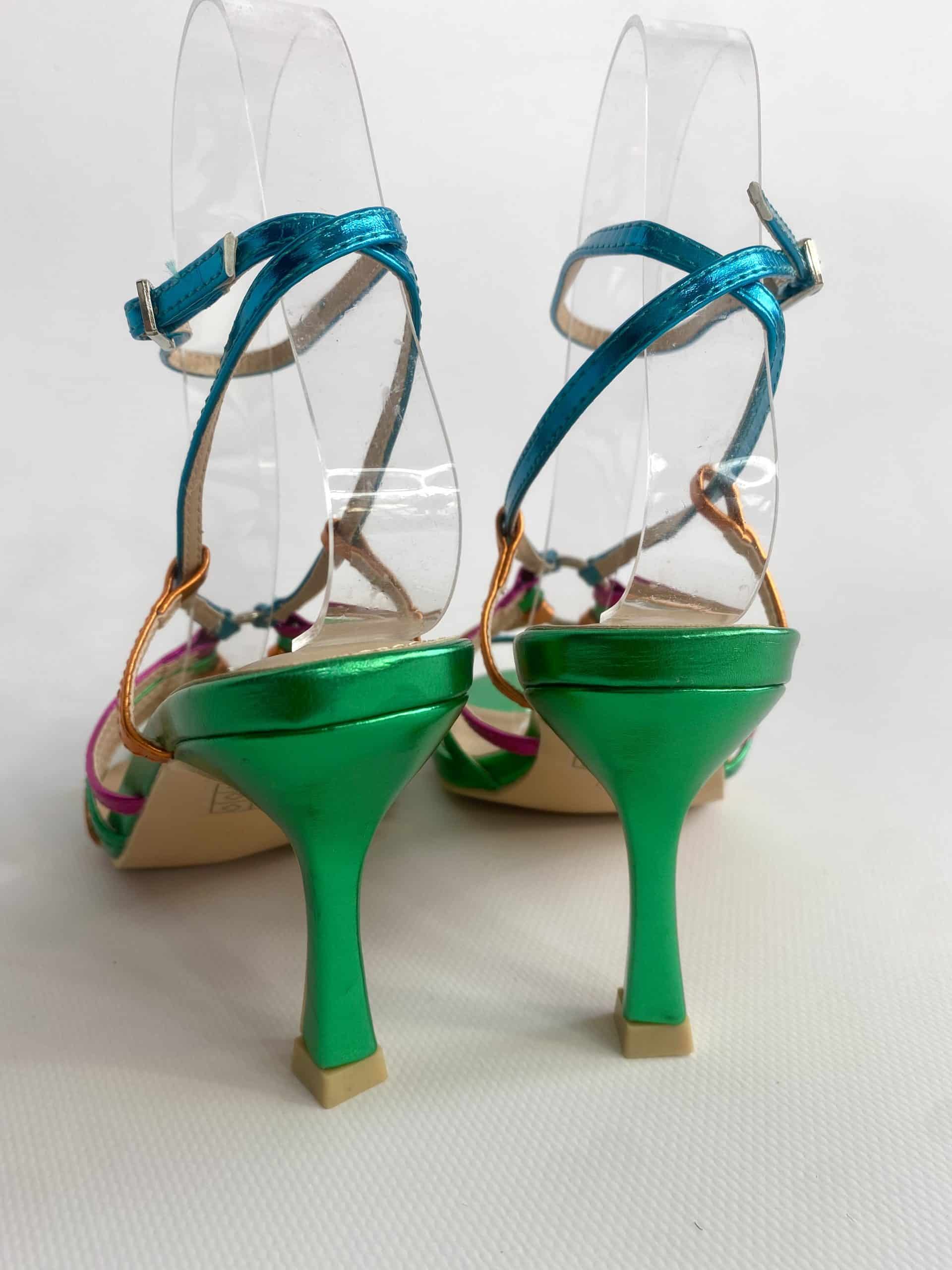 Sandali Ring - Multicolor / Verde.