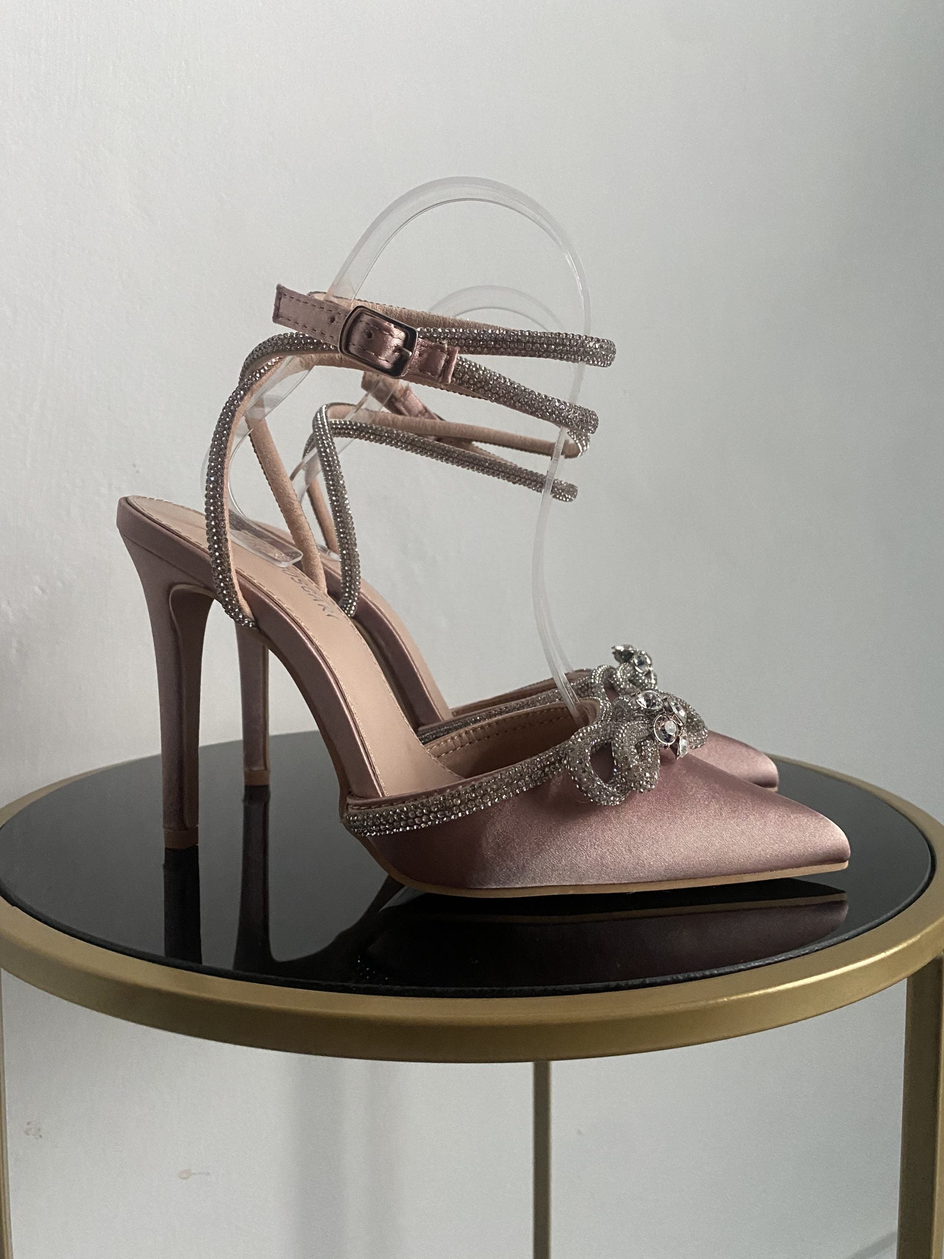 Decollete Diamond - Satin Nude
