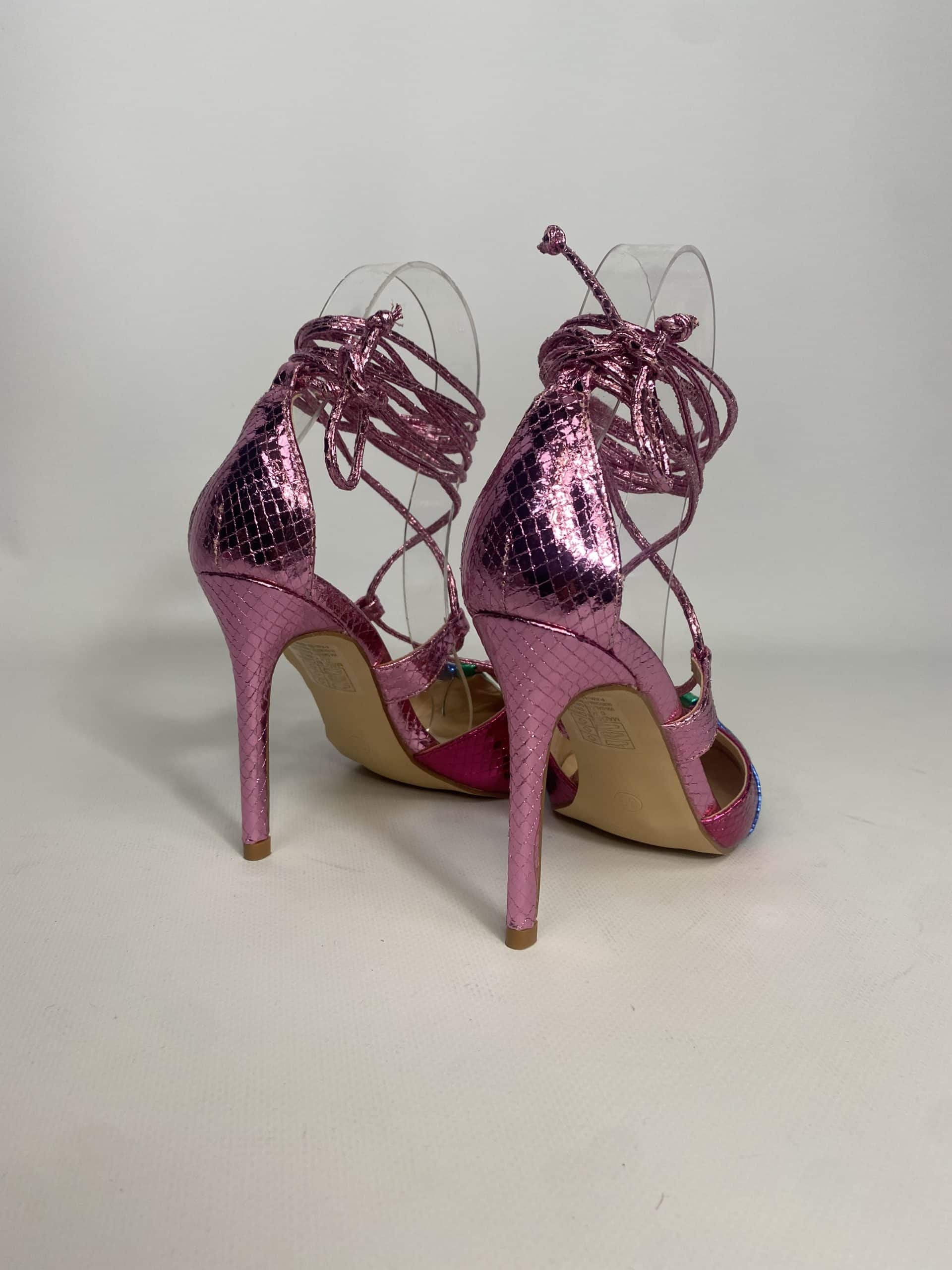 Sandali Miley Alla Schiava  - Multicolor / Fucsia