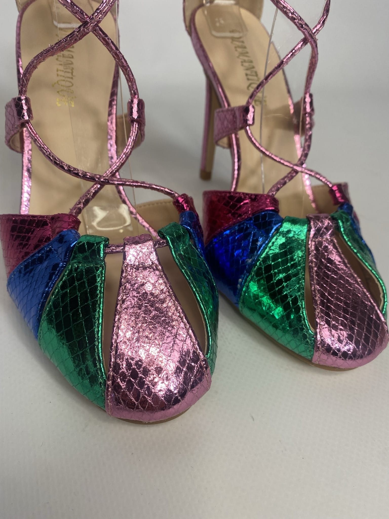 Sandali Miley Alla Schiava  - Multicolor / Fucsia