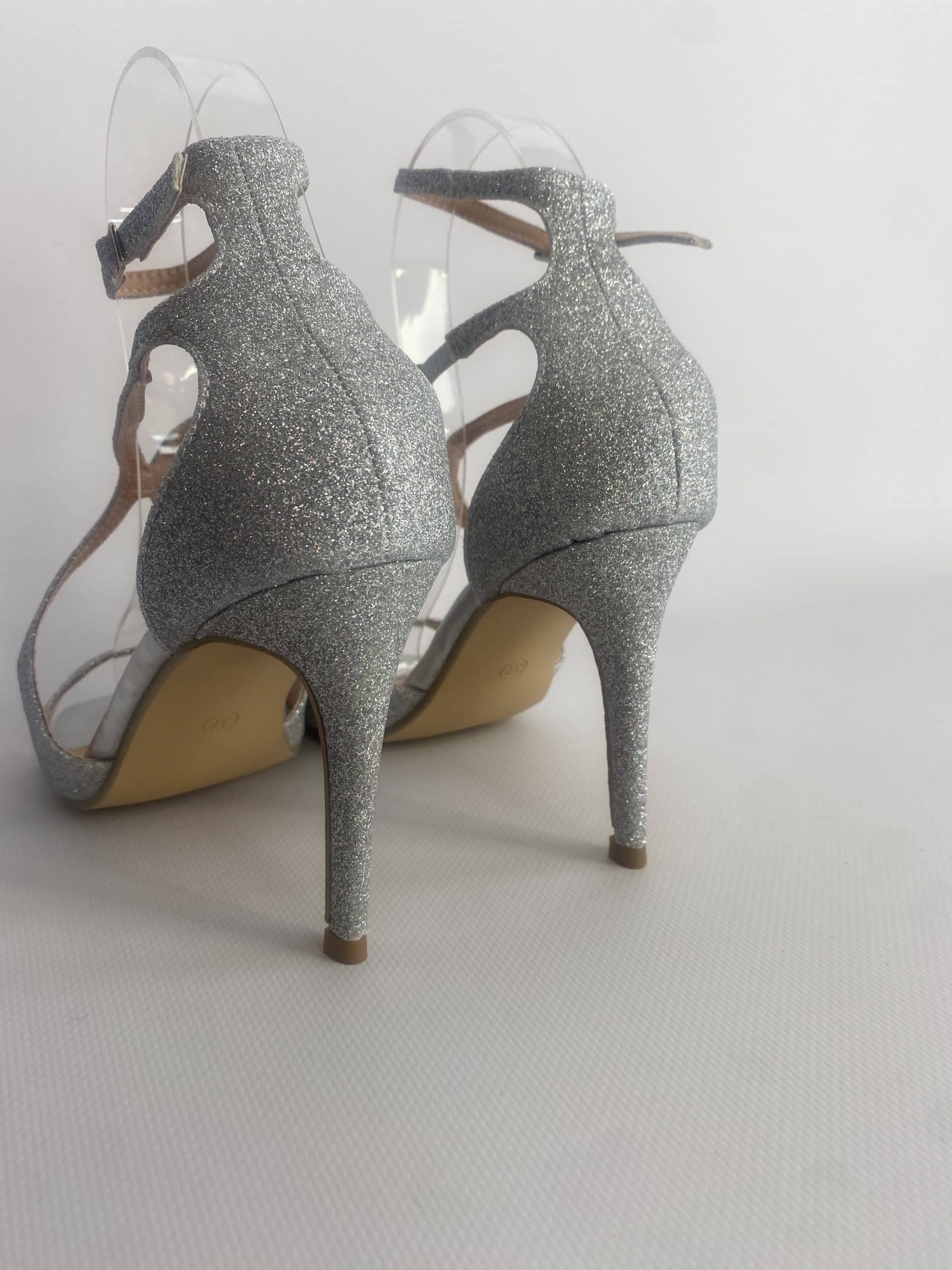 Sandali Sally Glitter  - Argento