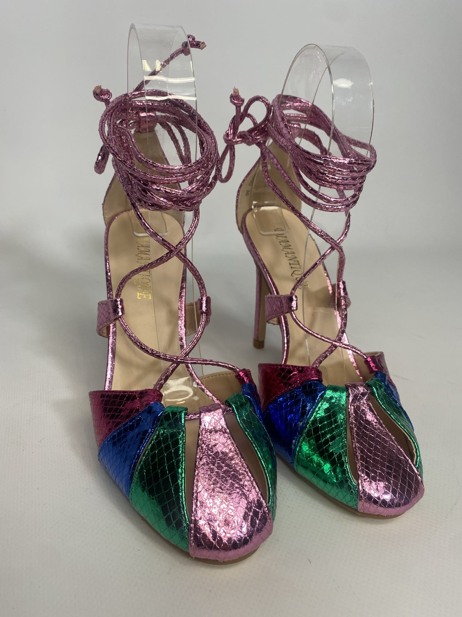 Sandali Miley Alla Schiava  - Multicolor / Fucsia