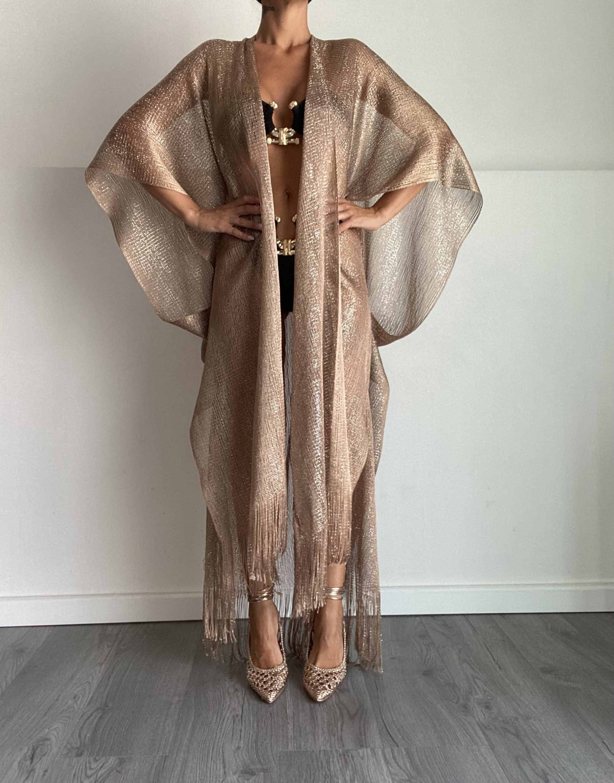 Copricostume Frange - Bronzo