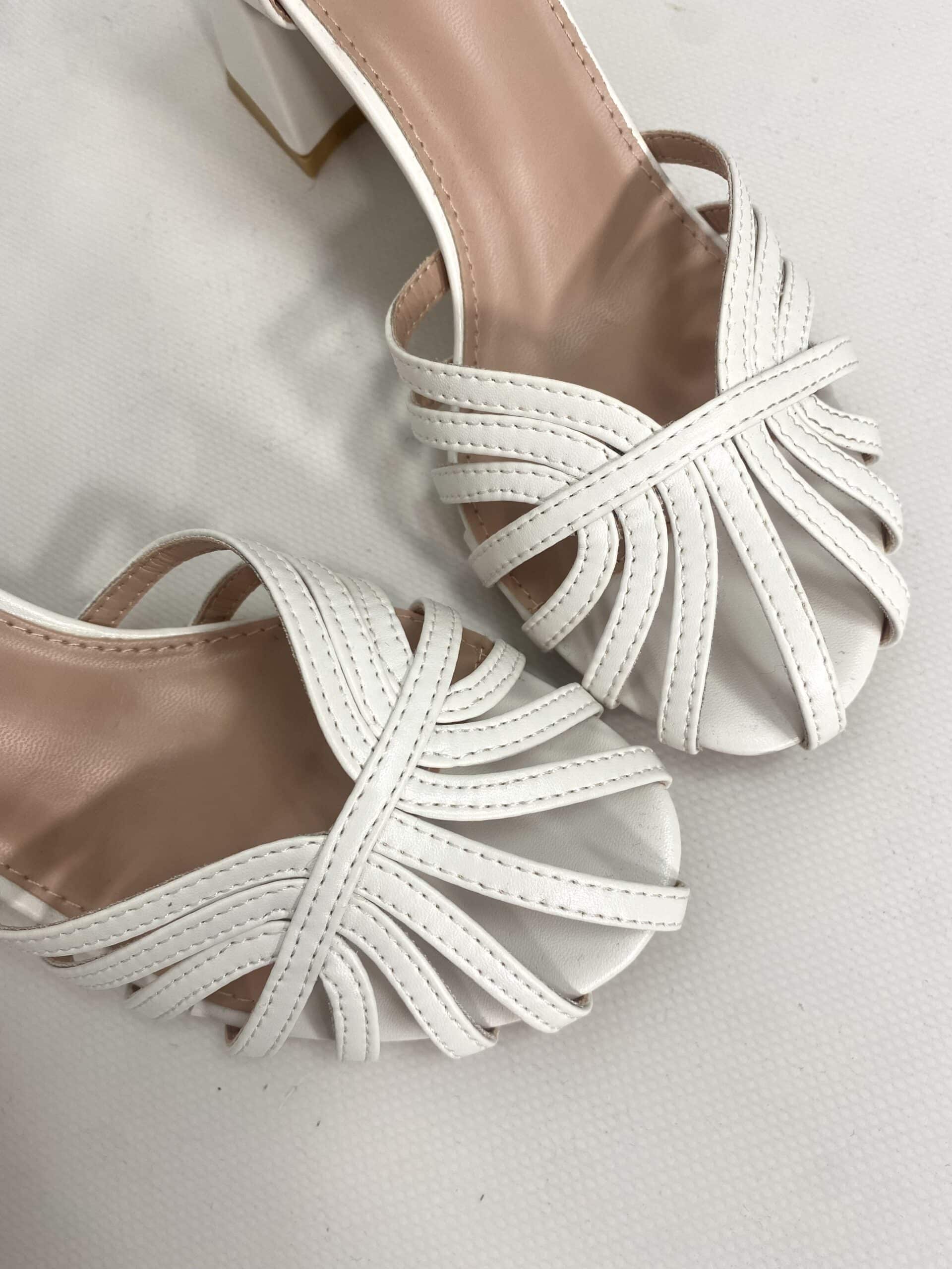 Sandali Tango Medium Comfort Heels - Bianco