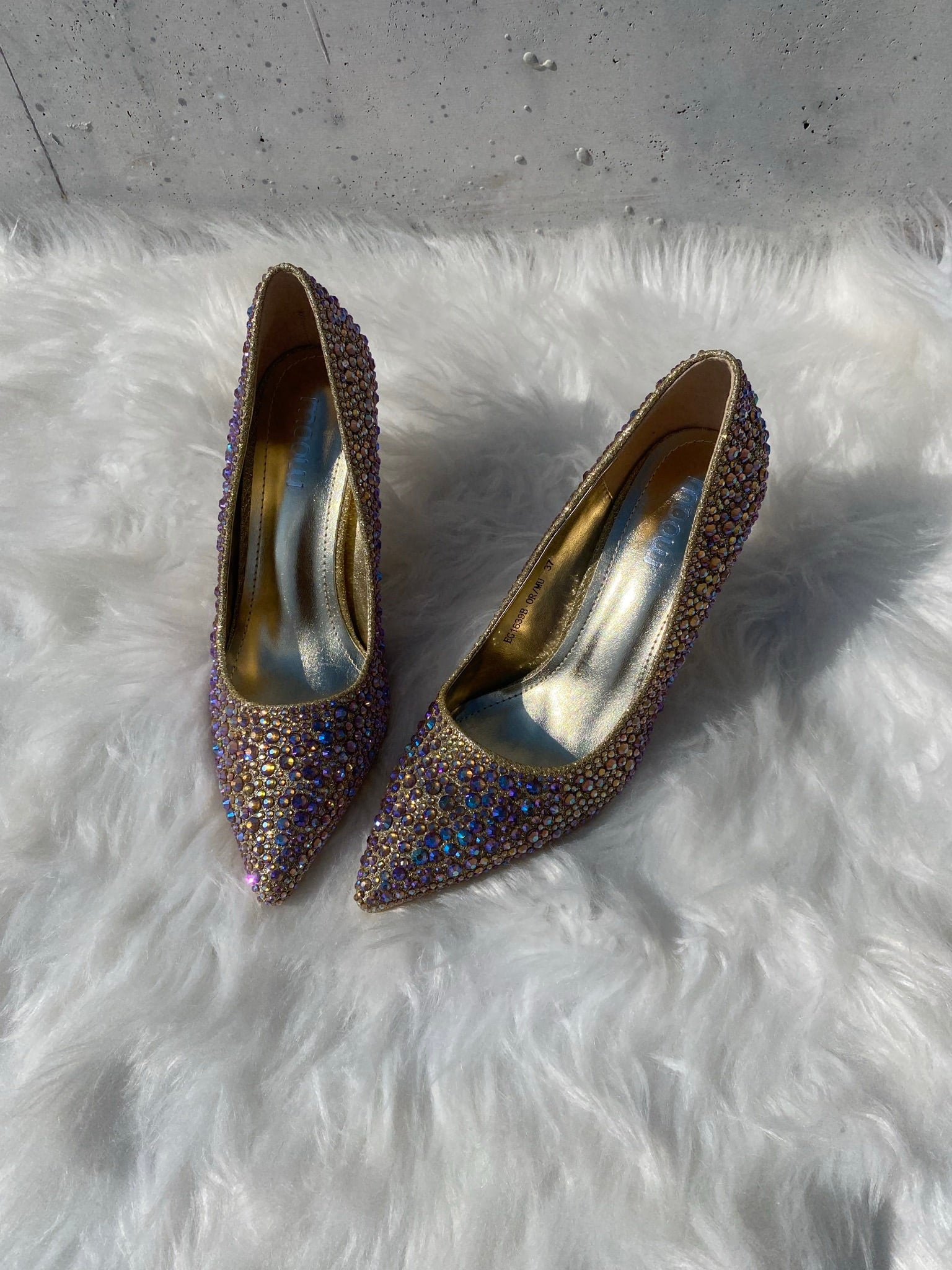 Decollete Syria Sparkle - Oro Diamond