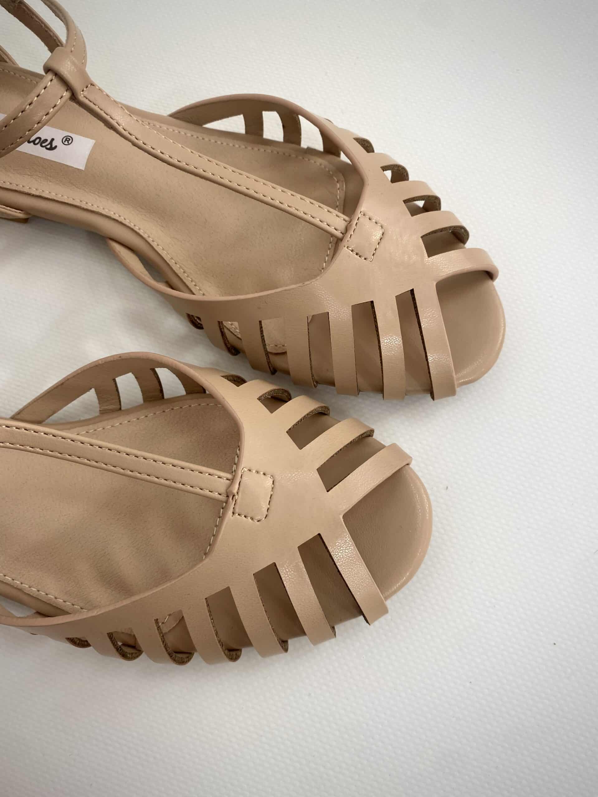 Sandali New Silla Flat - Nude