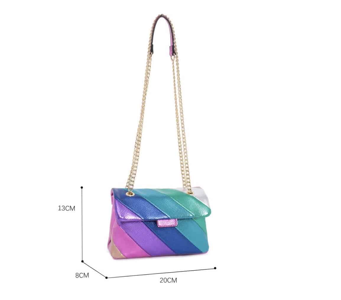 New Borsa Multicolor con Tracolla - Piccola