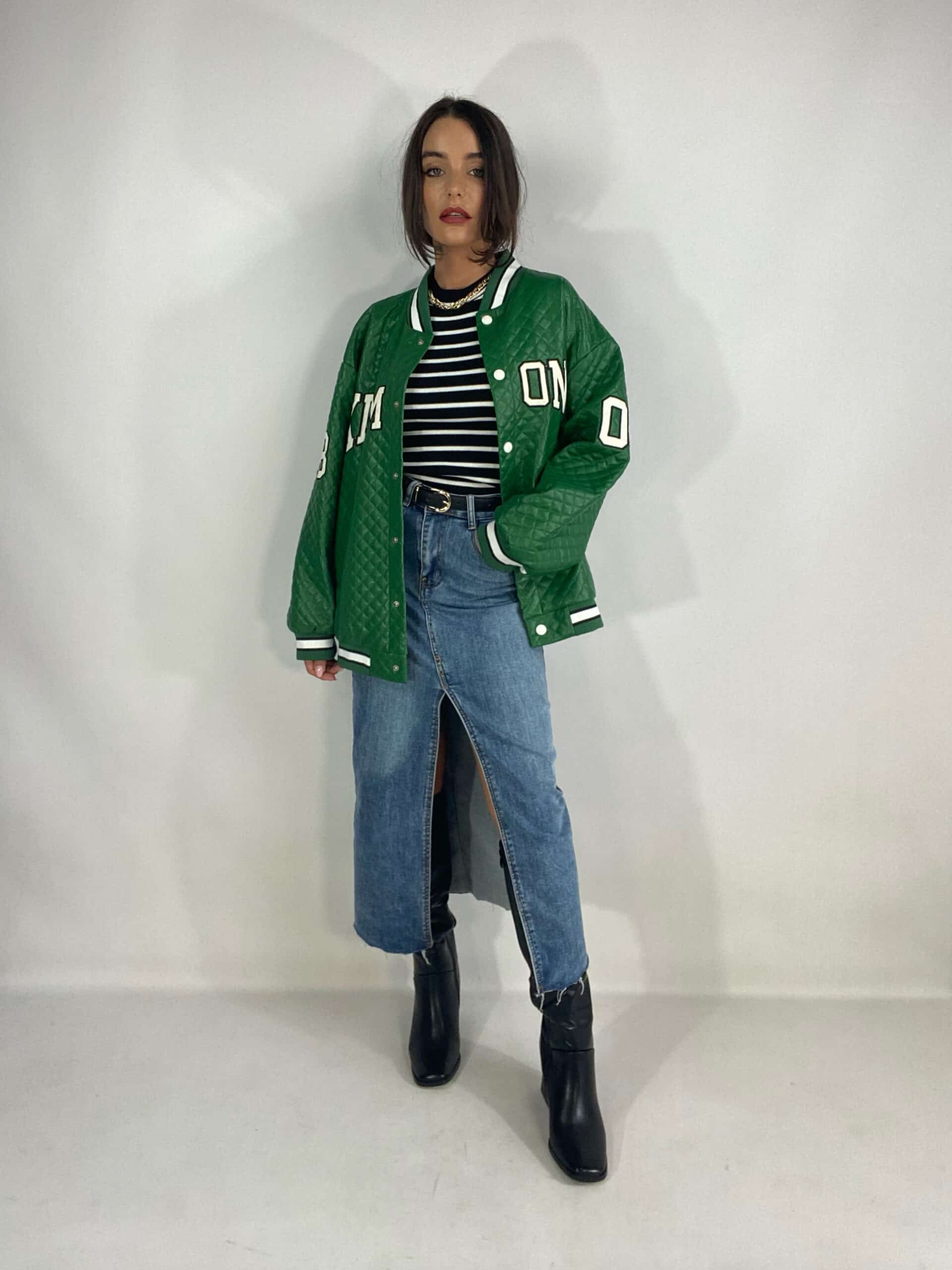 Gonna Denim Con Spacco - Jeans