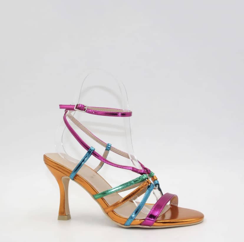 Sandali Ring - Multicolor / Arancio