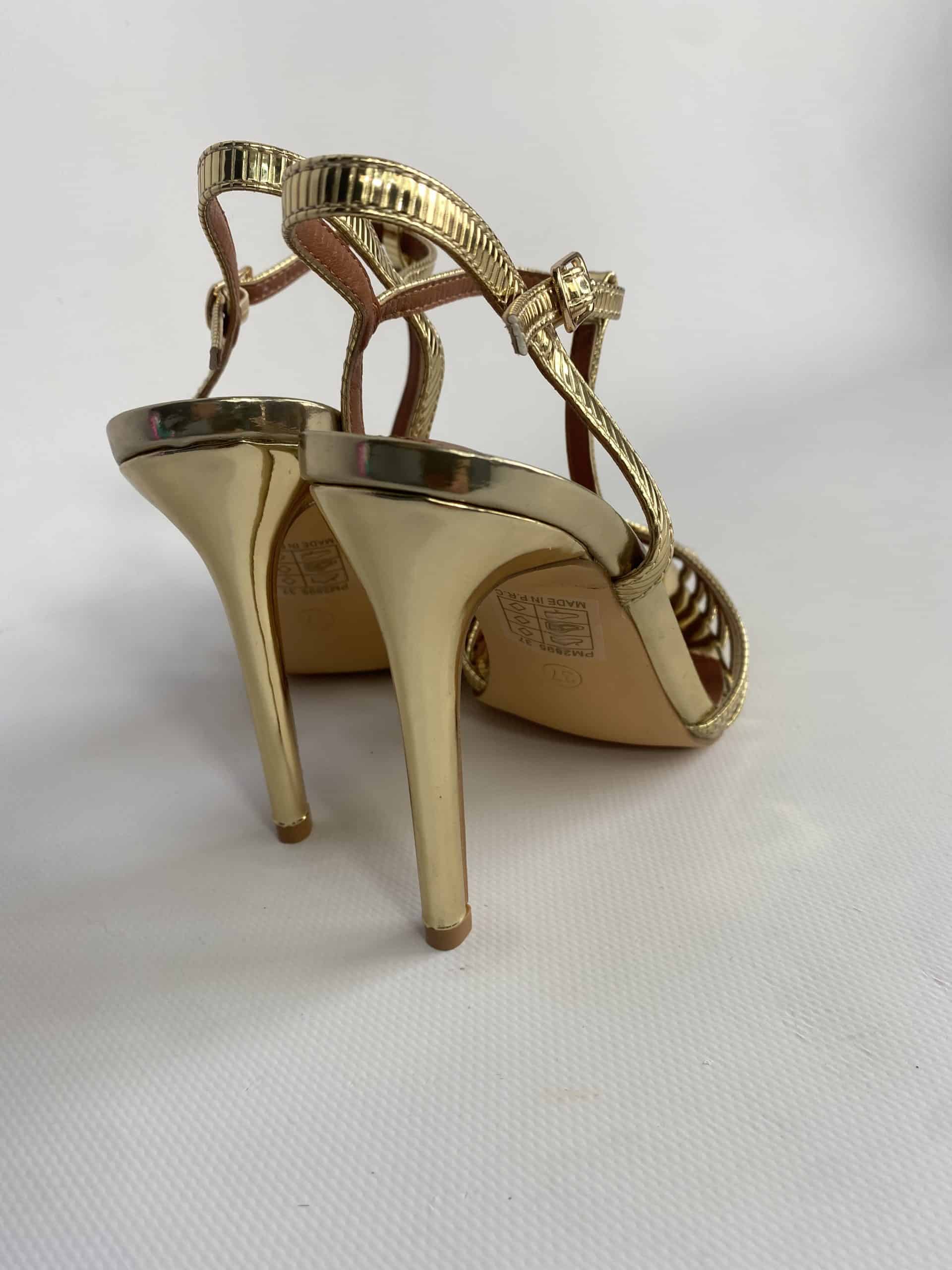 Sandali Silla T-bar - Oro