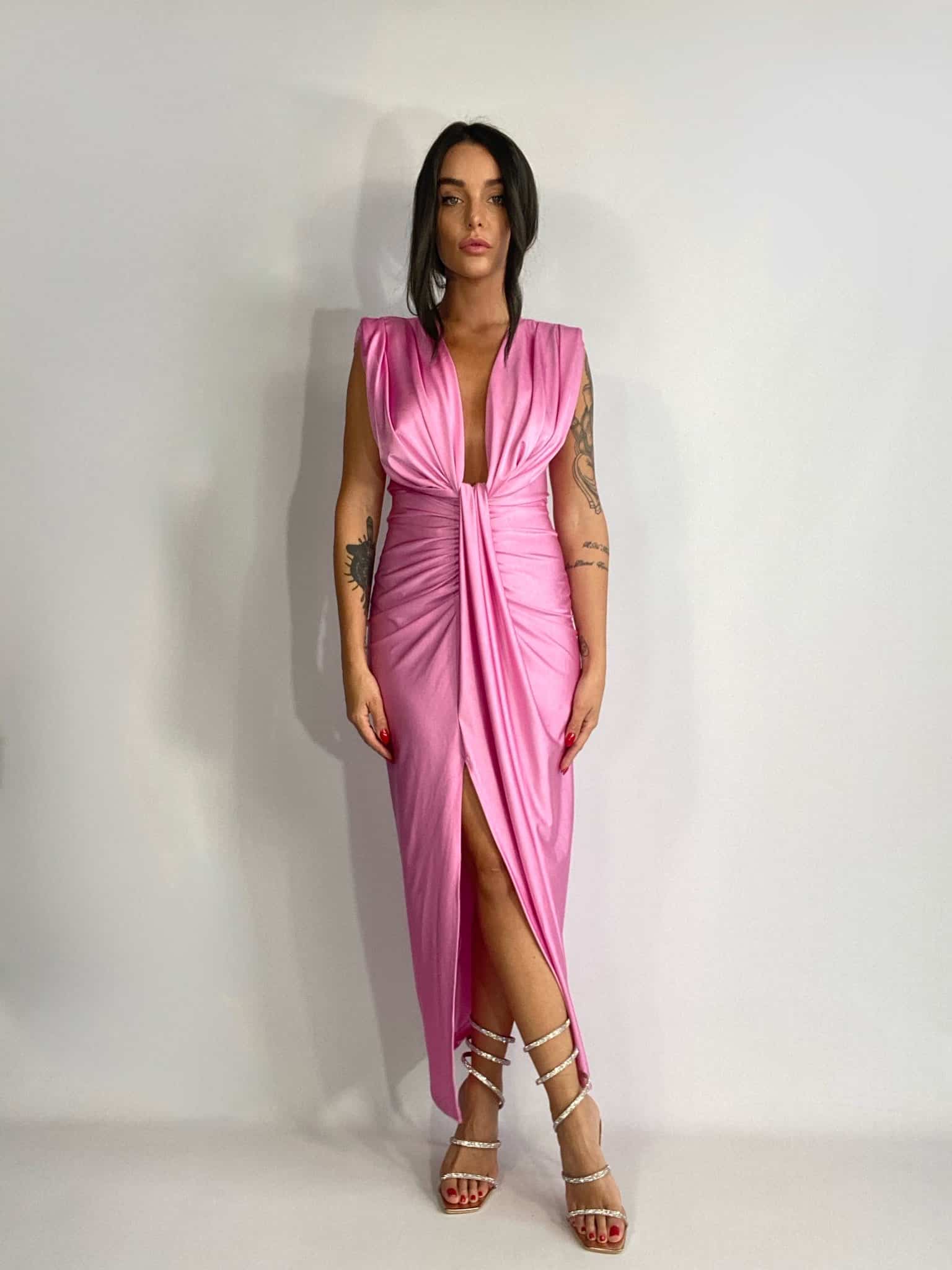 Maxi Dress 80s - Rosa