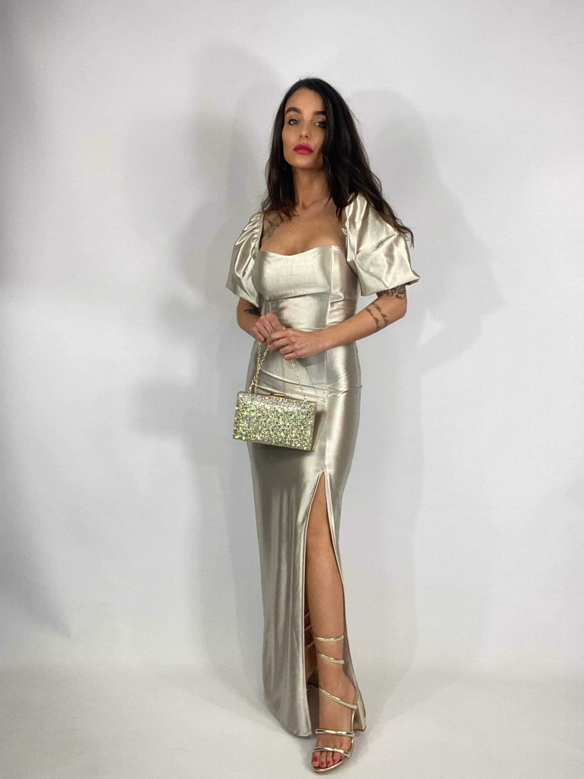 Sandali alla Schiava Cleo - Argento