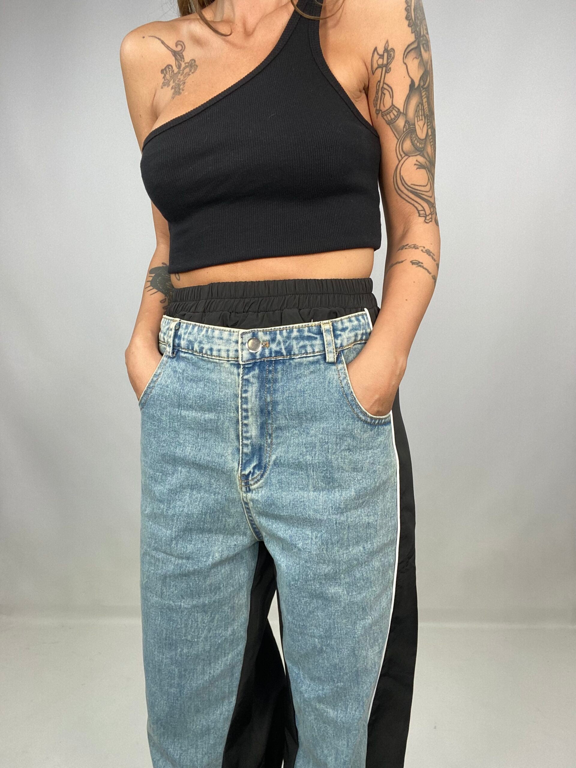 Jeans Mel B - Double Nero