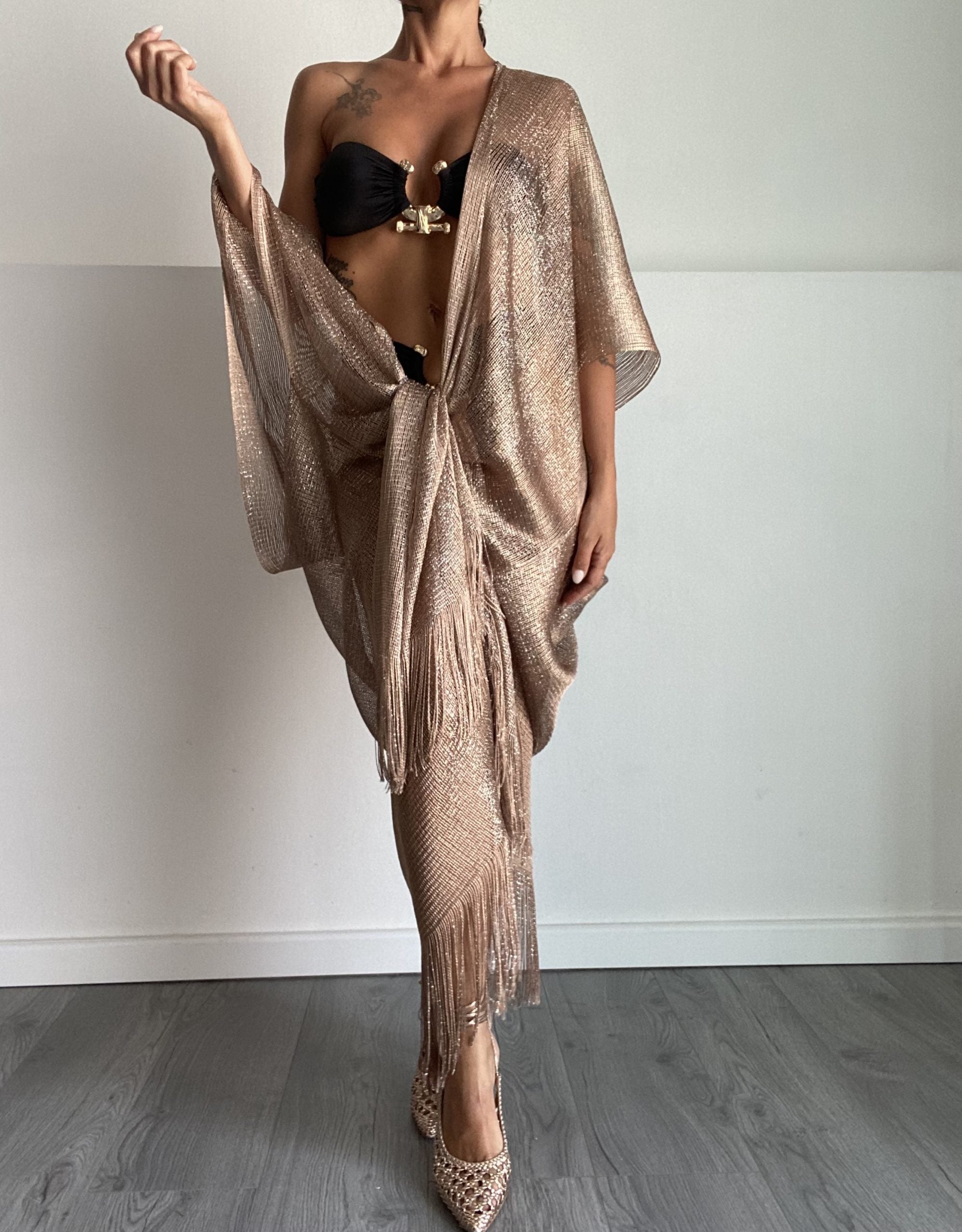 Copricostume Frange - Bronzo