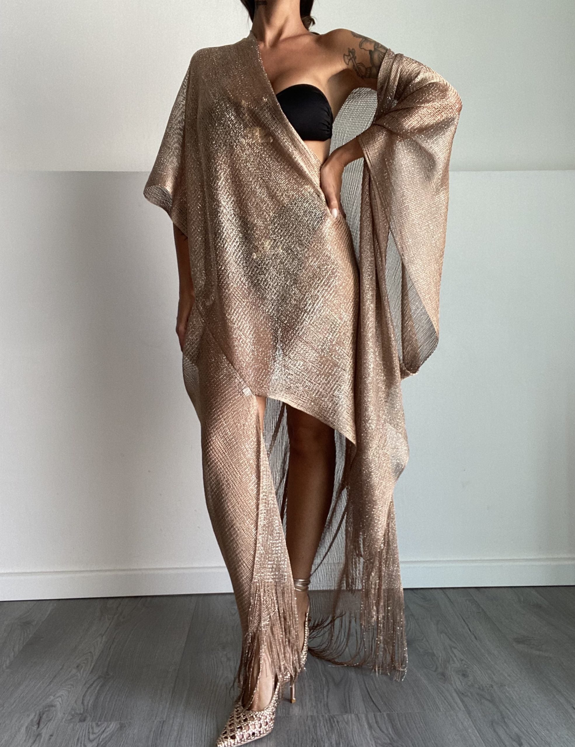 Copricostume Frange - Bronzo