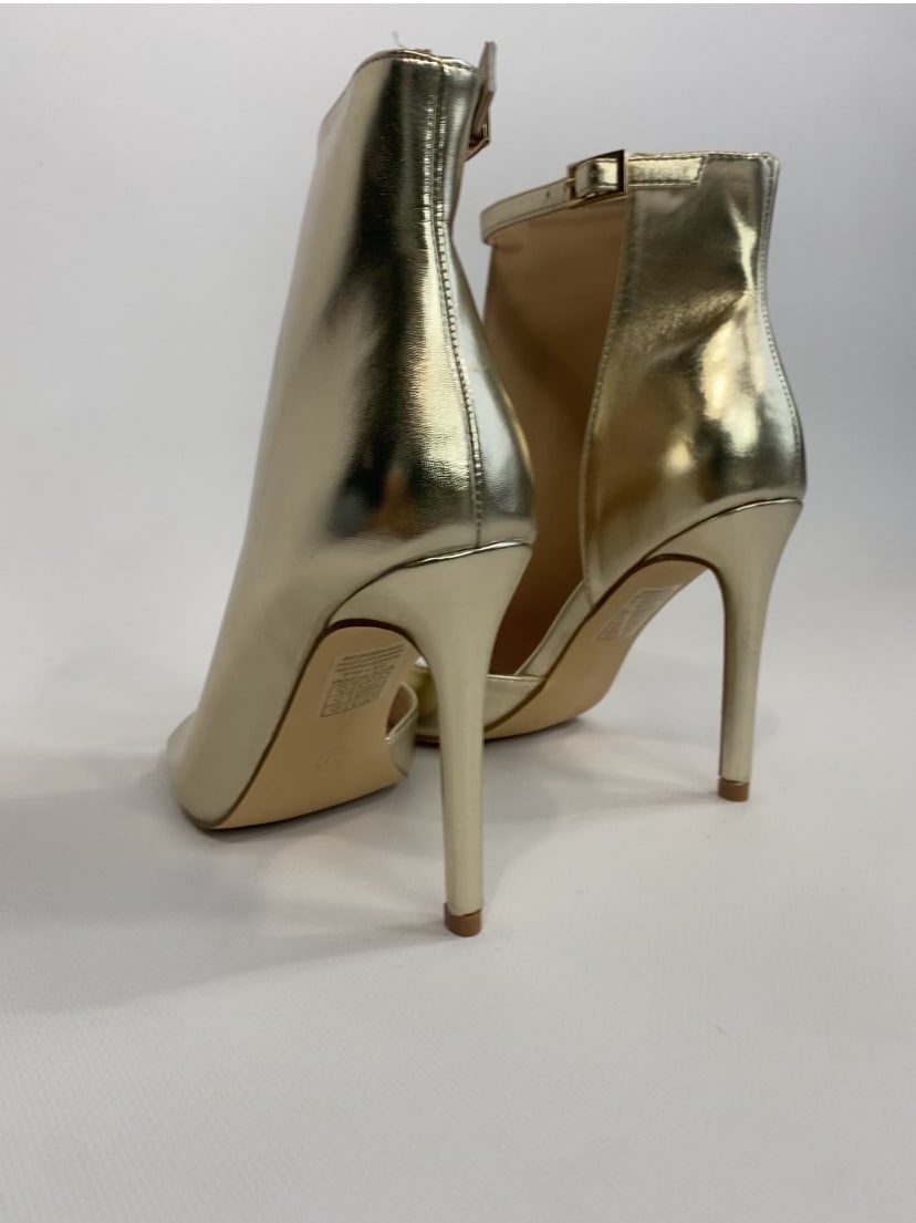 New Tronchetto cut out spuntato - Simil Pelle Oro