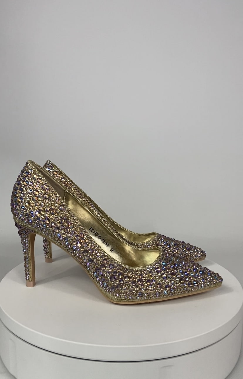 Decollete Syria Sparkle - Oro Diamond