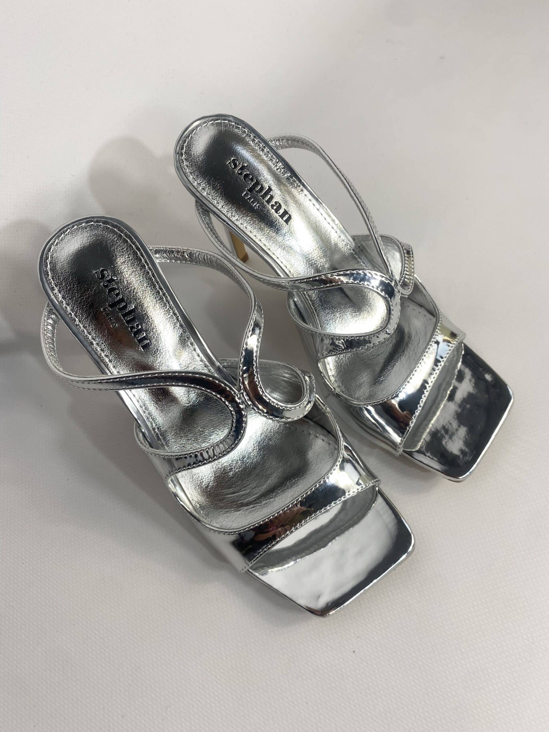Mules Sally - Argento