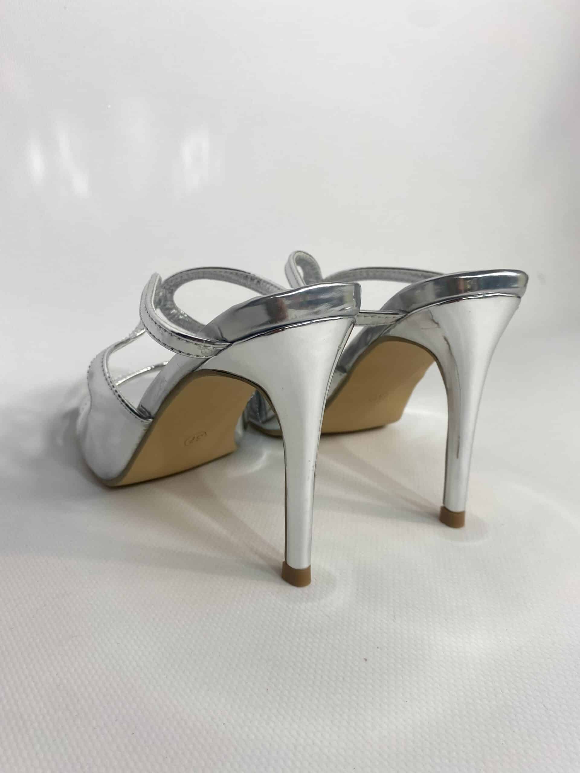 Mules Sally - Argento