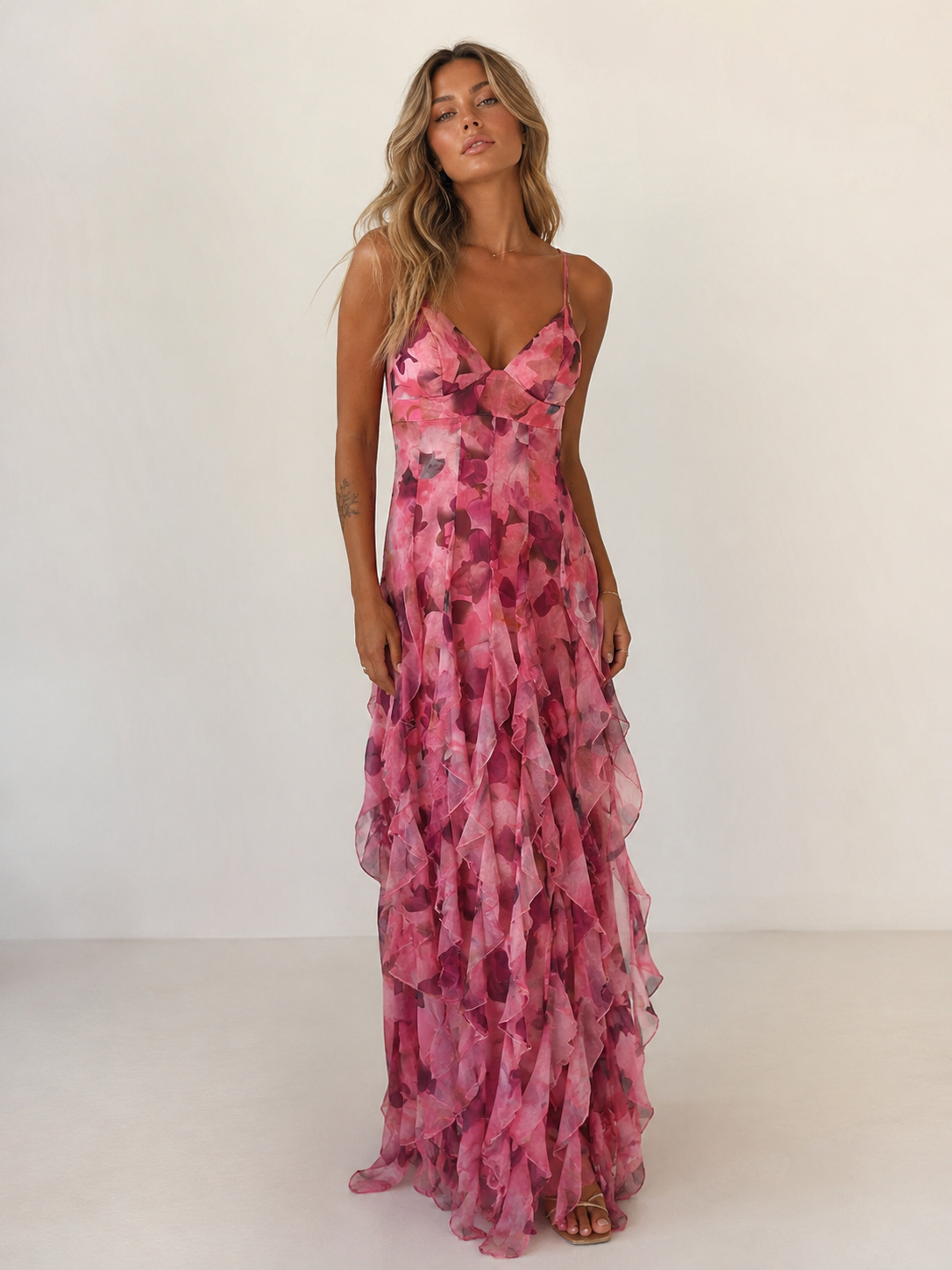 Maxi Dress Iris - Pesca
