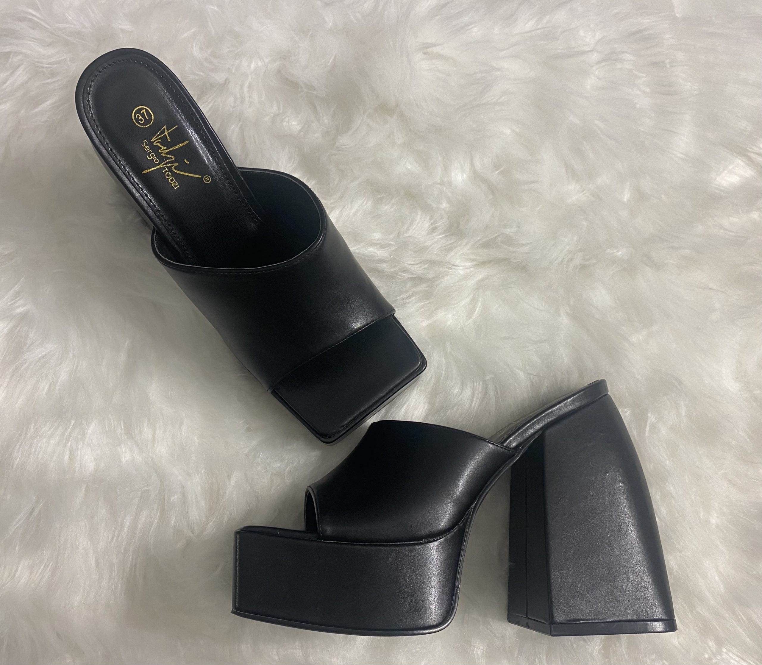 Mules Chunky - Nero
