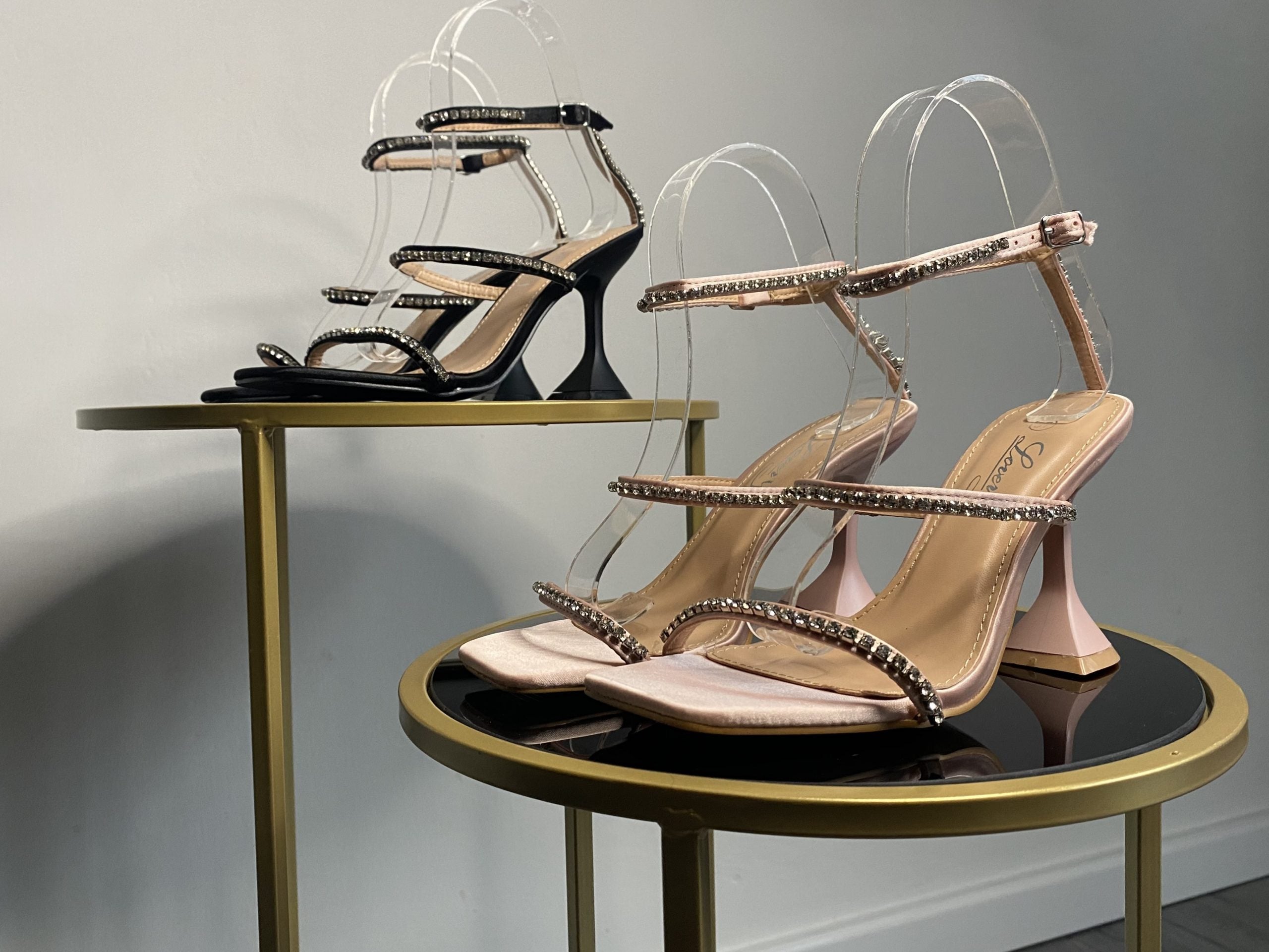 Sandali Gioiello Mina - Nero