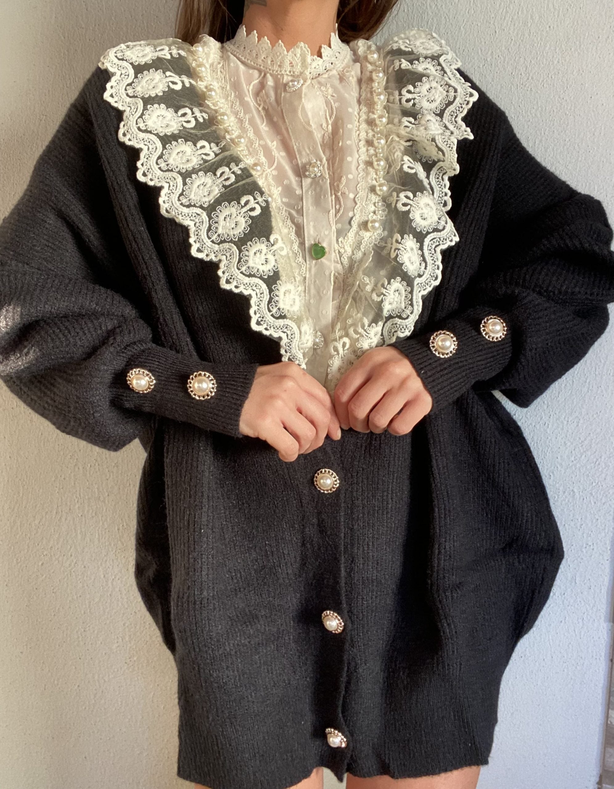 Vestito Chemisier Fiocco - Cammello