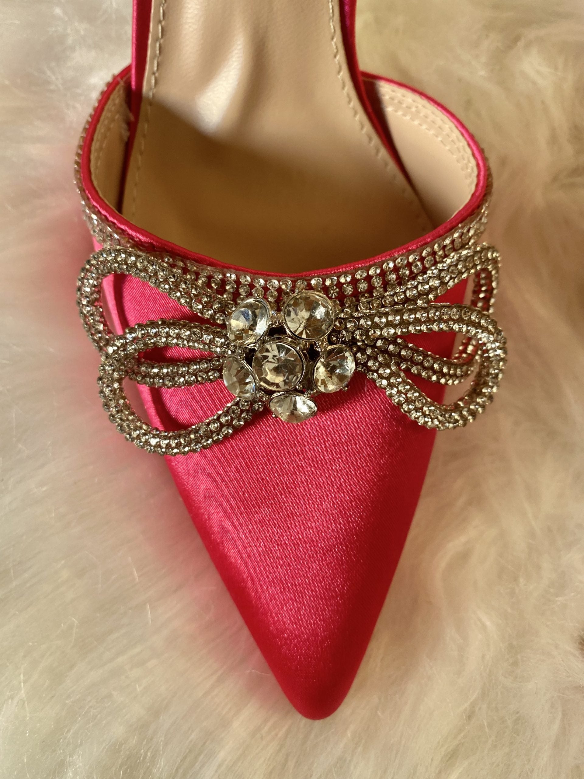 Decollete Diamond - Satin Fucsia