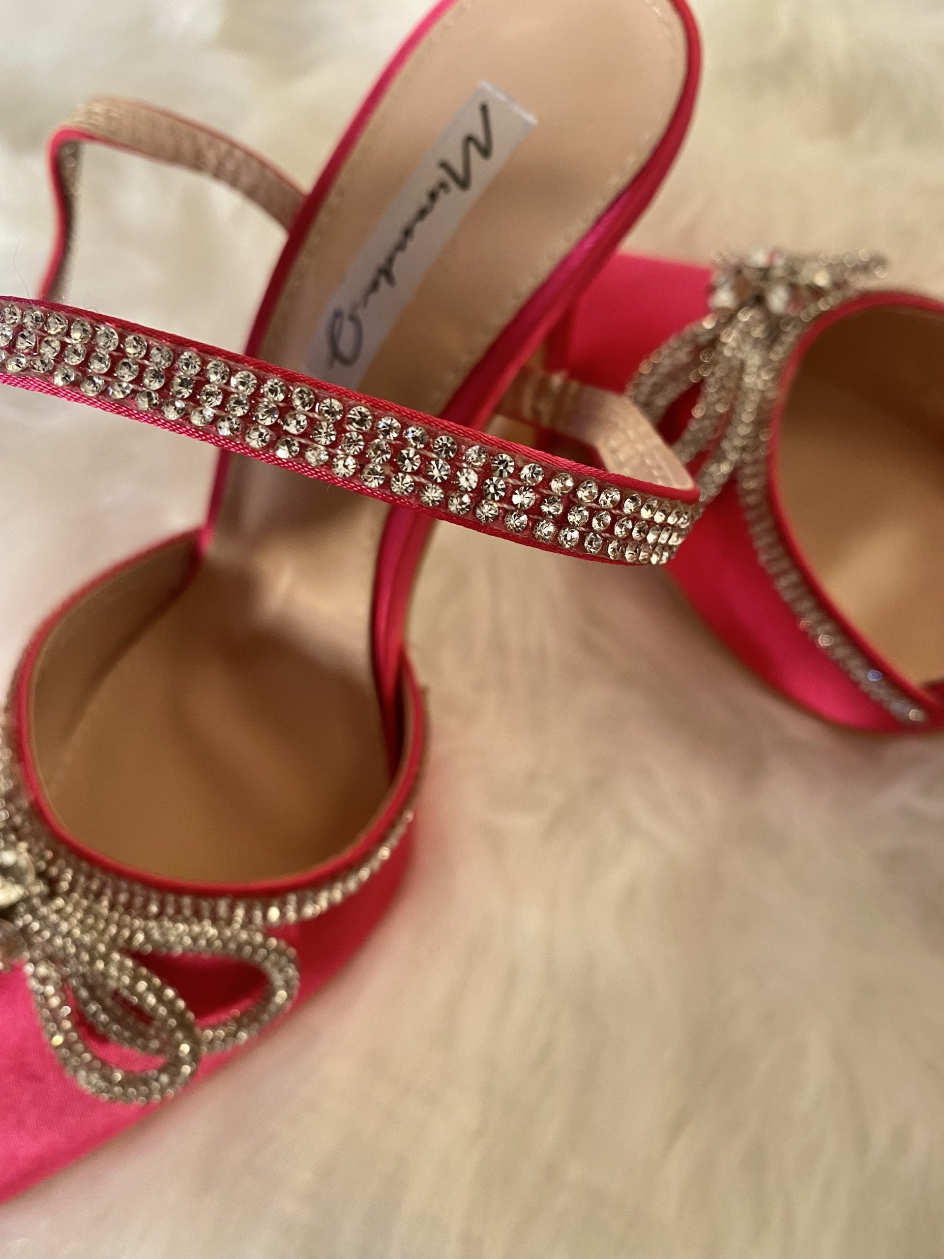 Decollete Diamond - Satin Fucsia