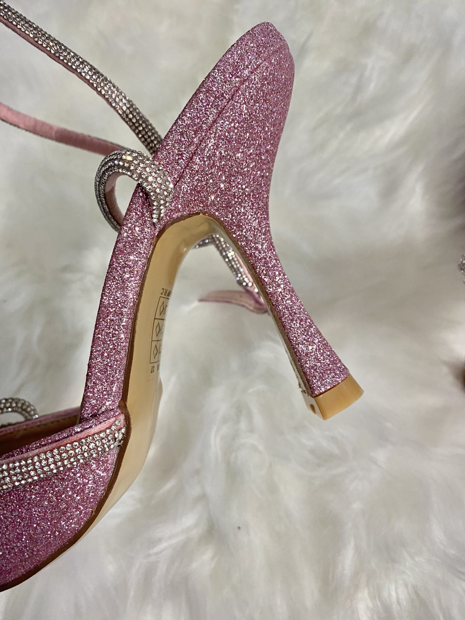 Decollete Diamond - Glitter Rosa