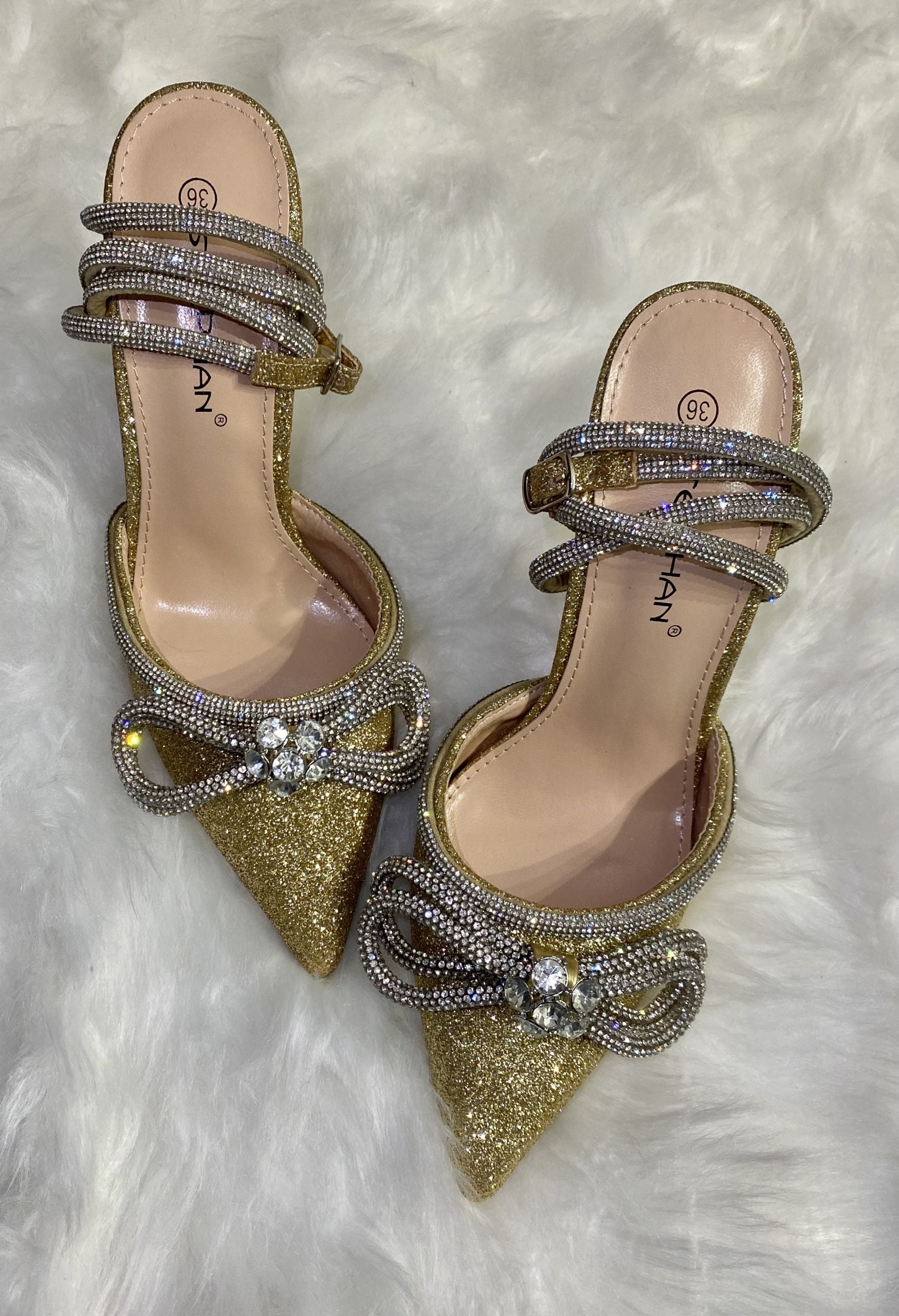 Decollete Diamond - Glitter Oro