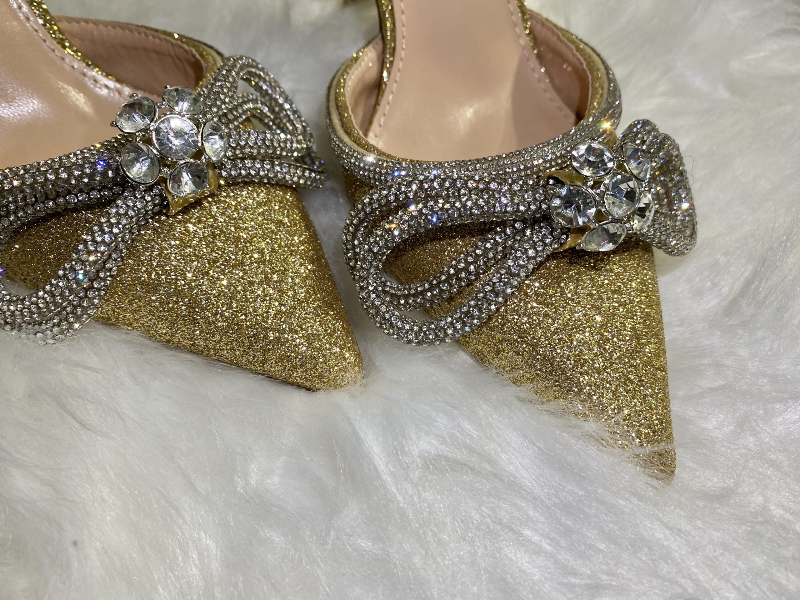 Decollete Diamond - Glitter Oro