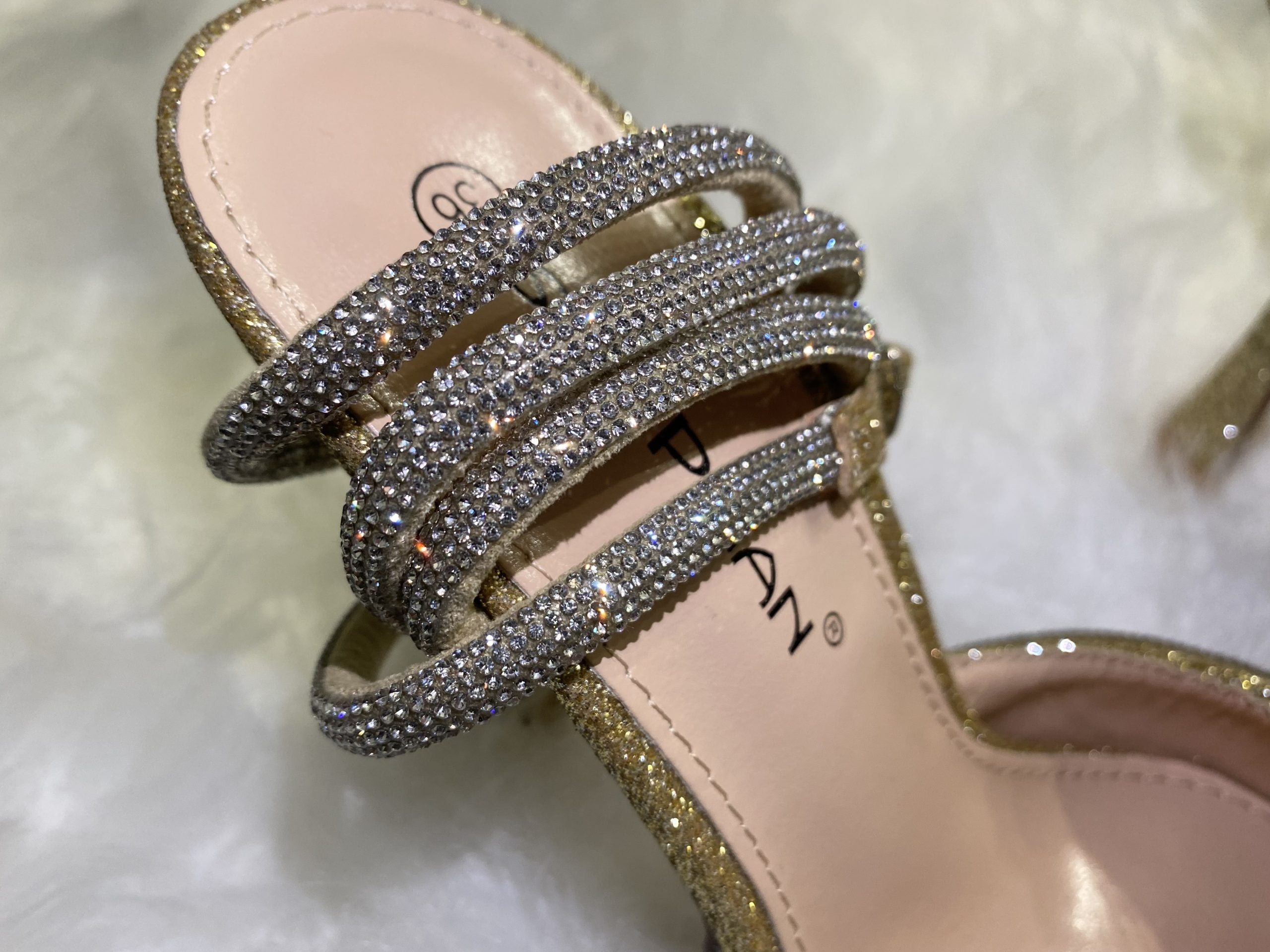 Decollete Diamond - Glitter Oro