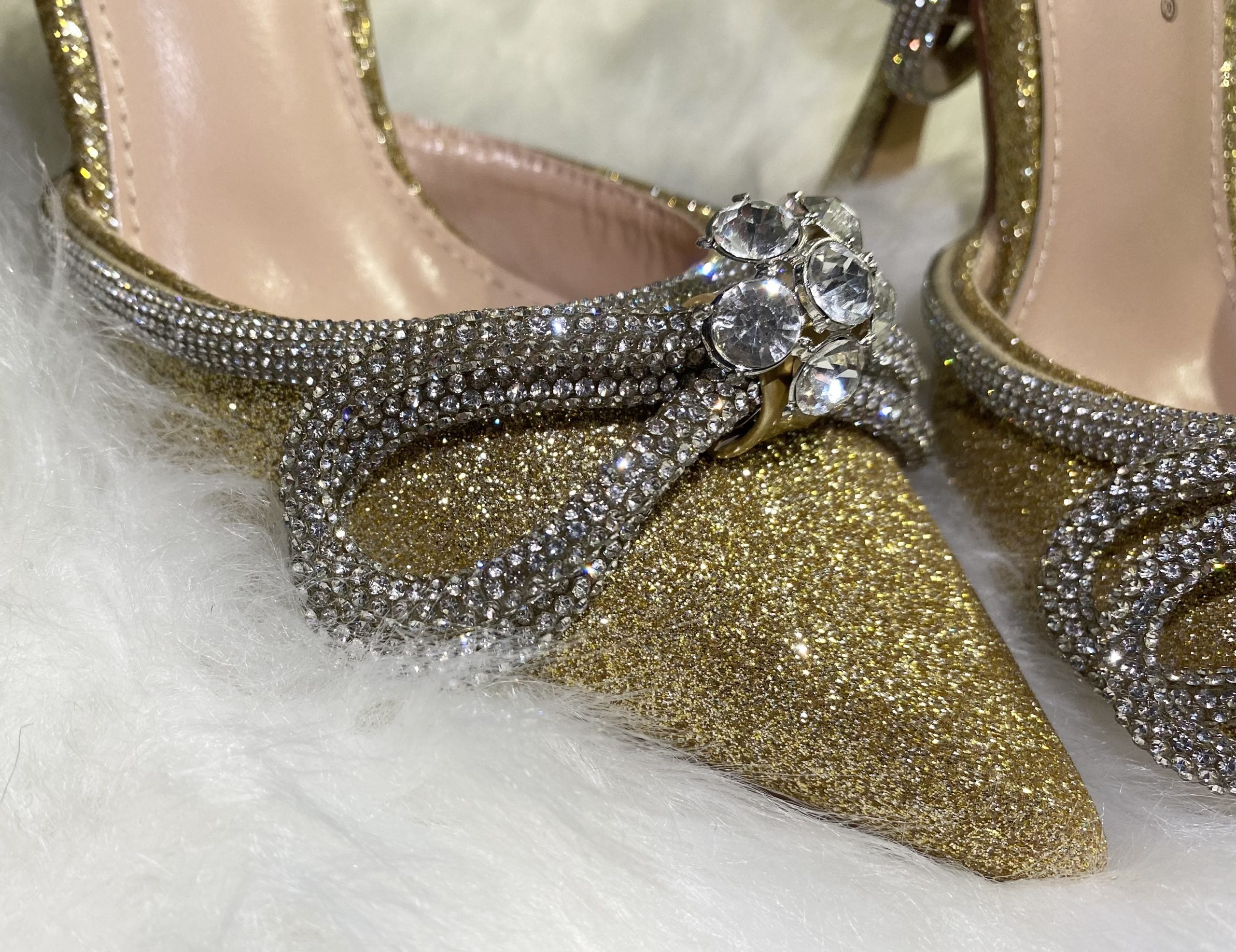 Decollete Diamond - Glitter Oro