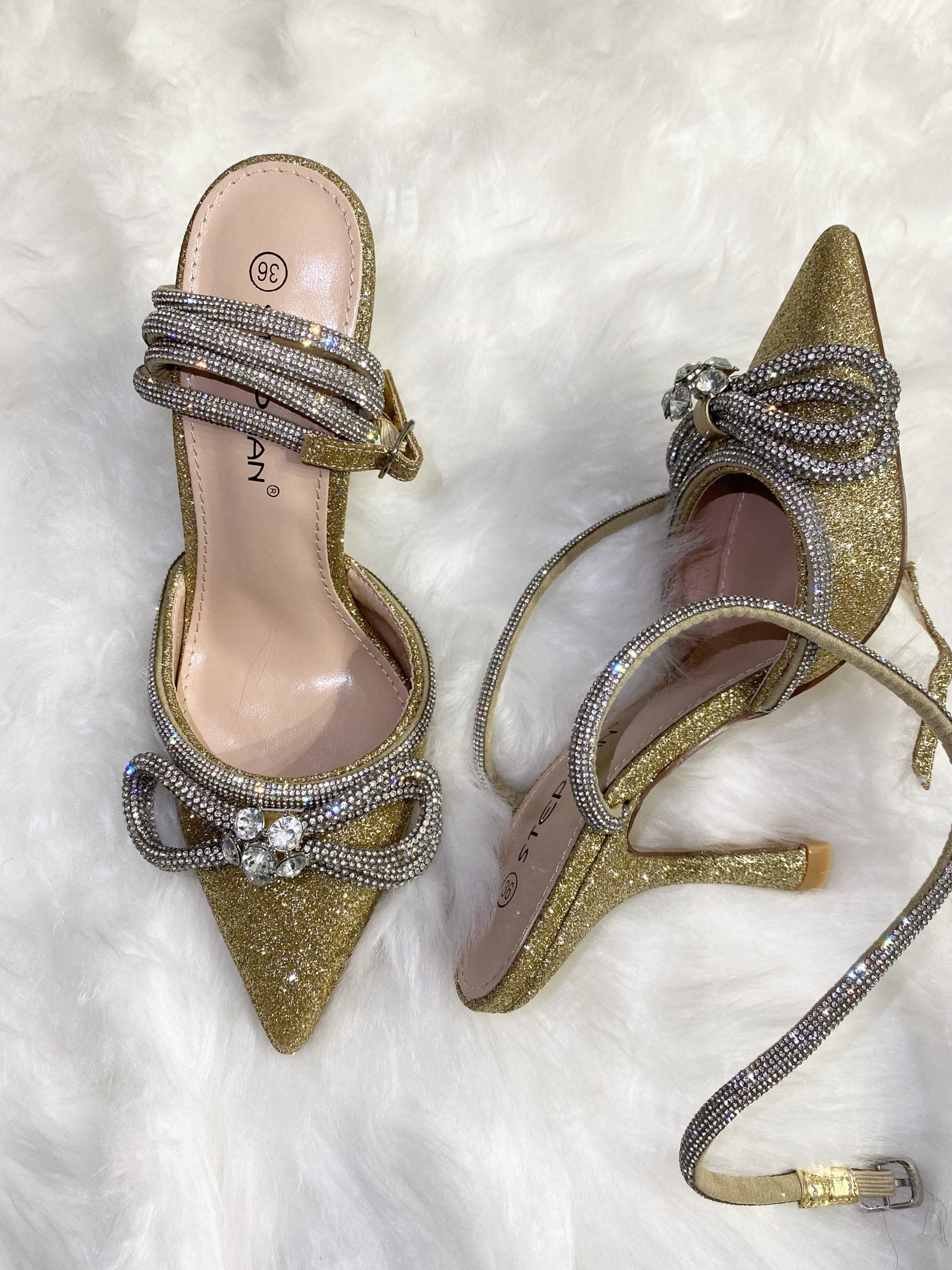 Decollete Diamond - Glitter Oro