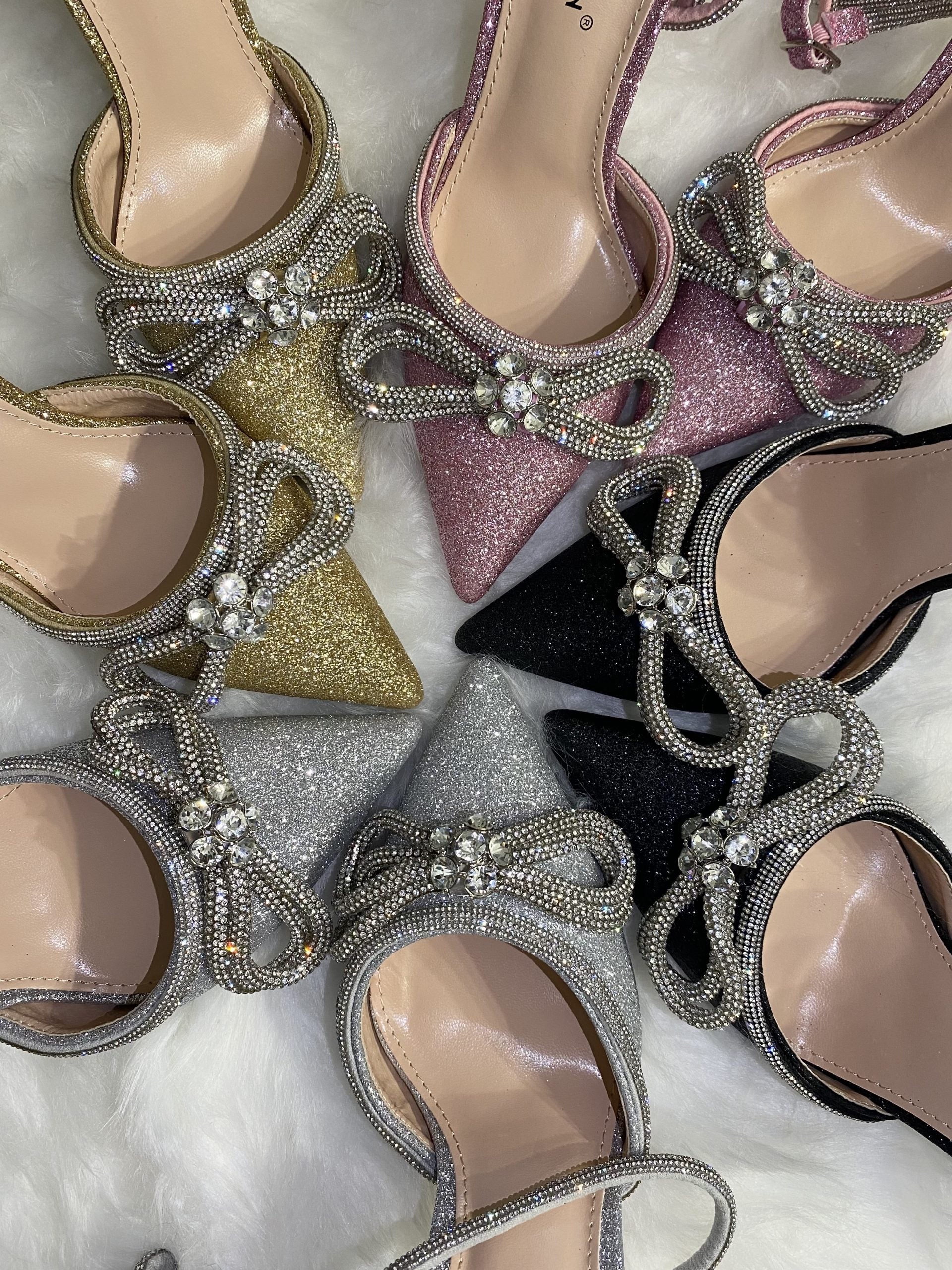 Decollete Diamond - Glitter Oro