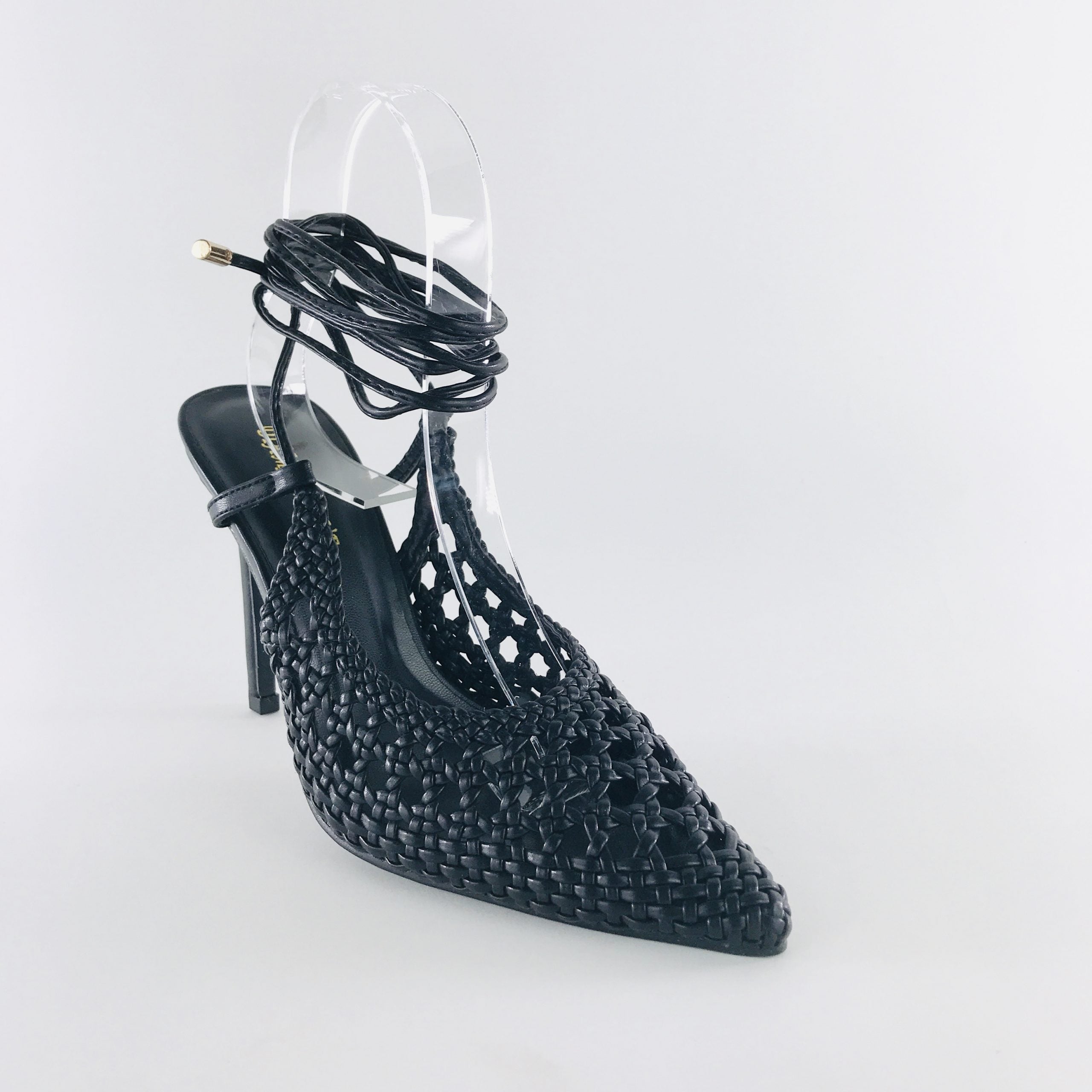 Decollete Rafia Look - Nero