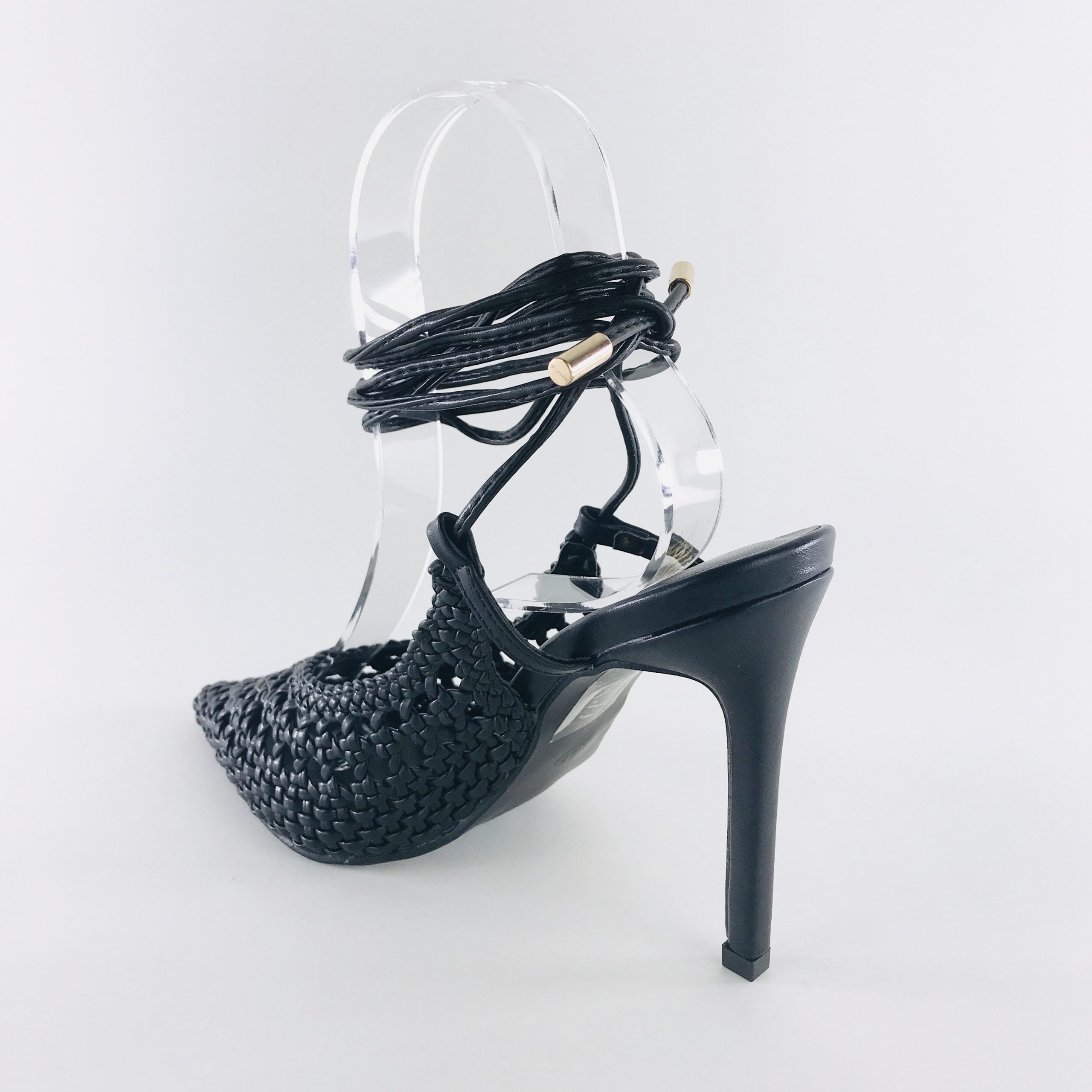 Decollete Rafia Look - Nero