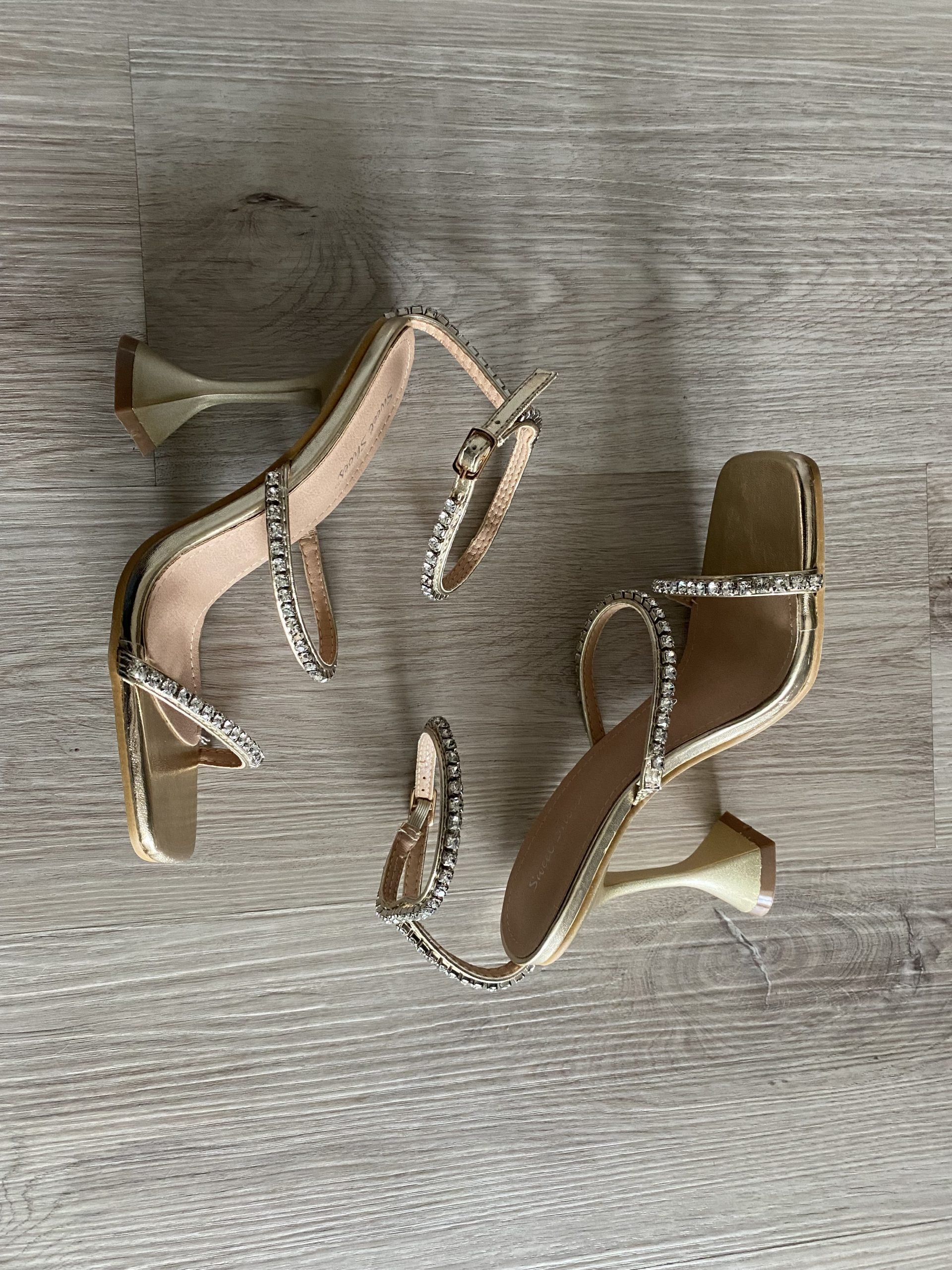 Sandali Gioiello Mina - Oro