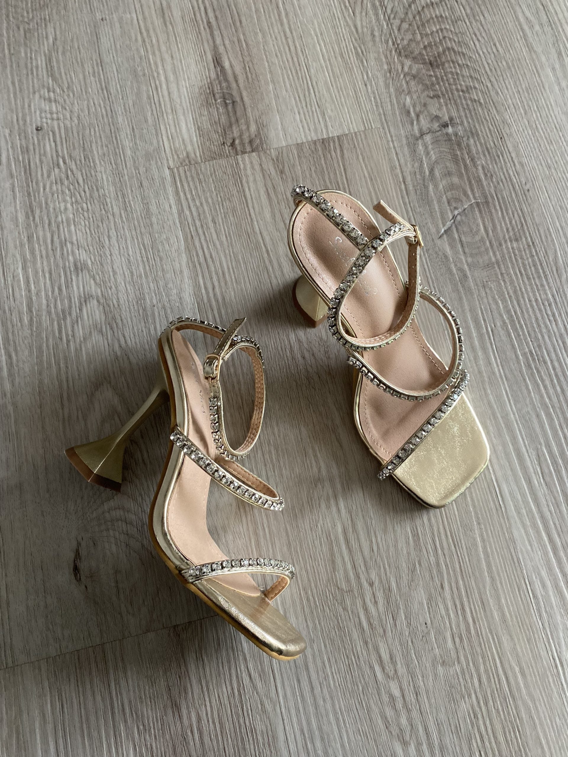 Sandali Gioiello Mina - Oro